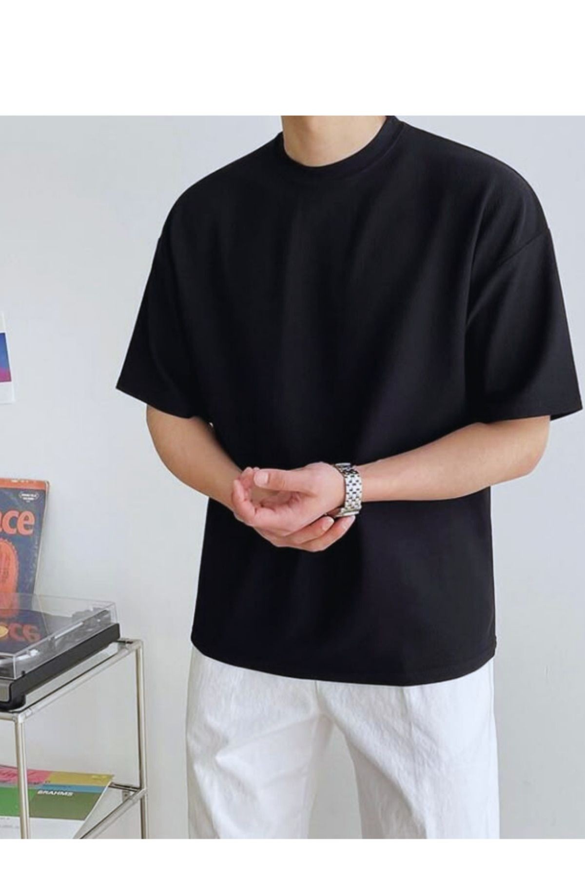 Oversize T-shirt %100 Pamuk