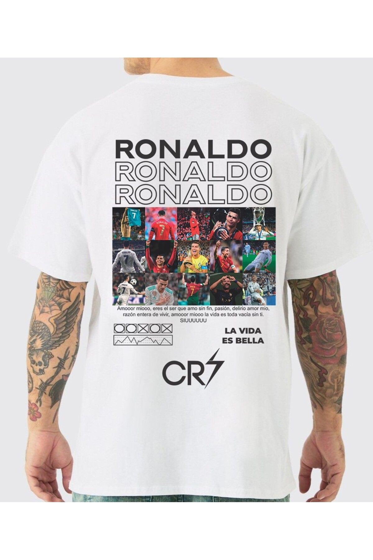 RONALDO OVERSİZE T-shirt
