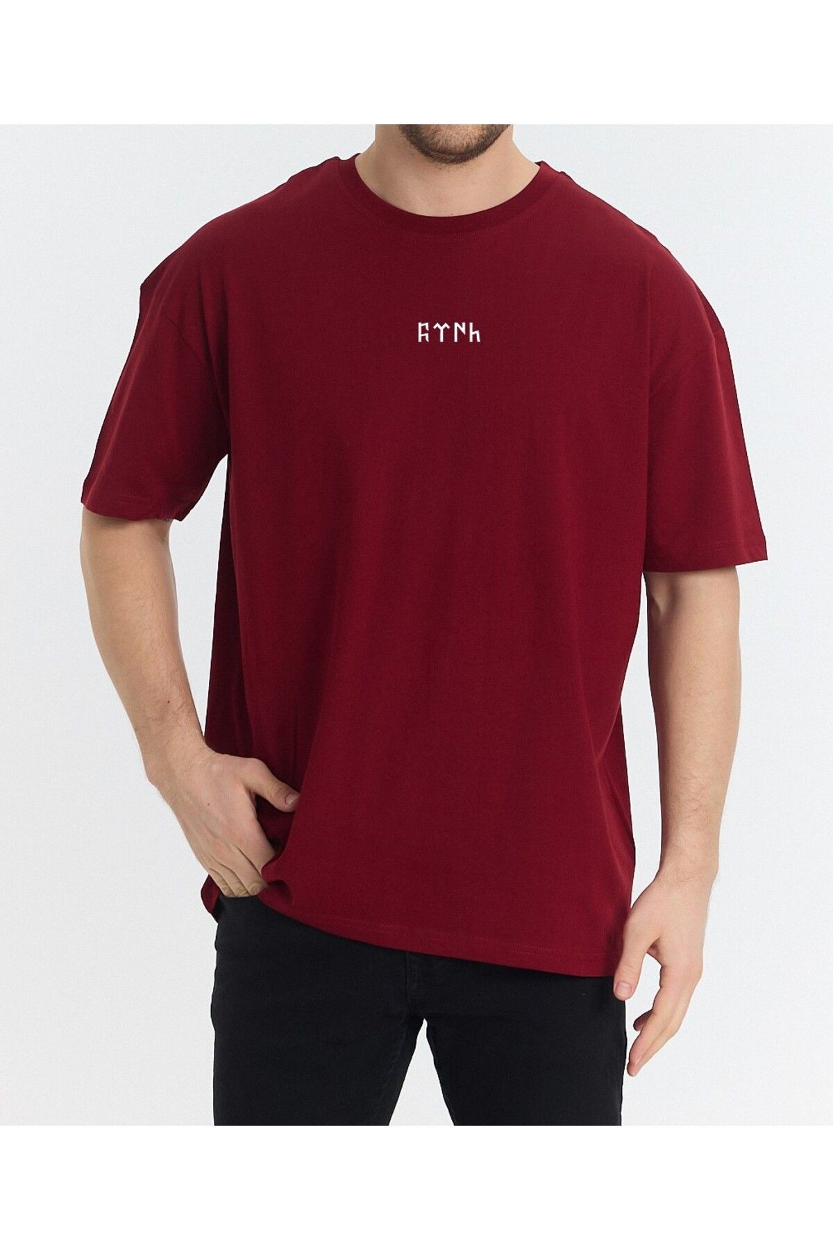 Türk Baskılı  oversize t-shirt  Göktürk