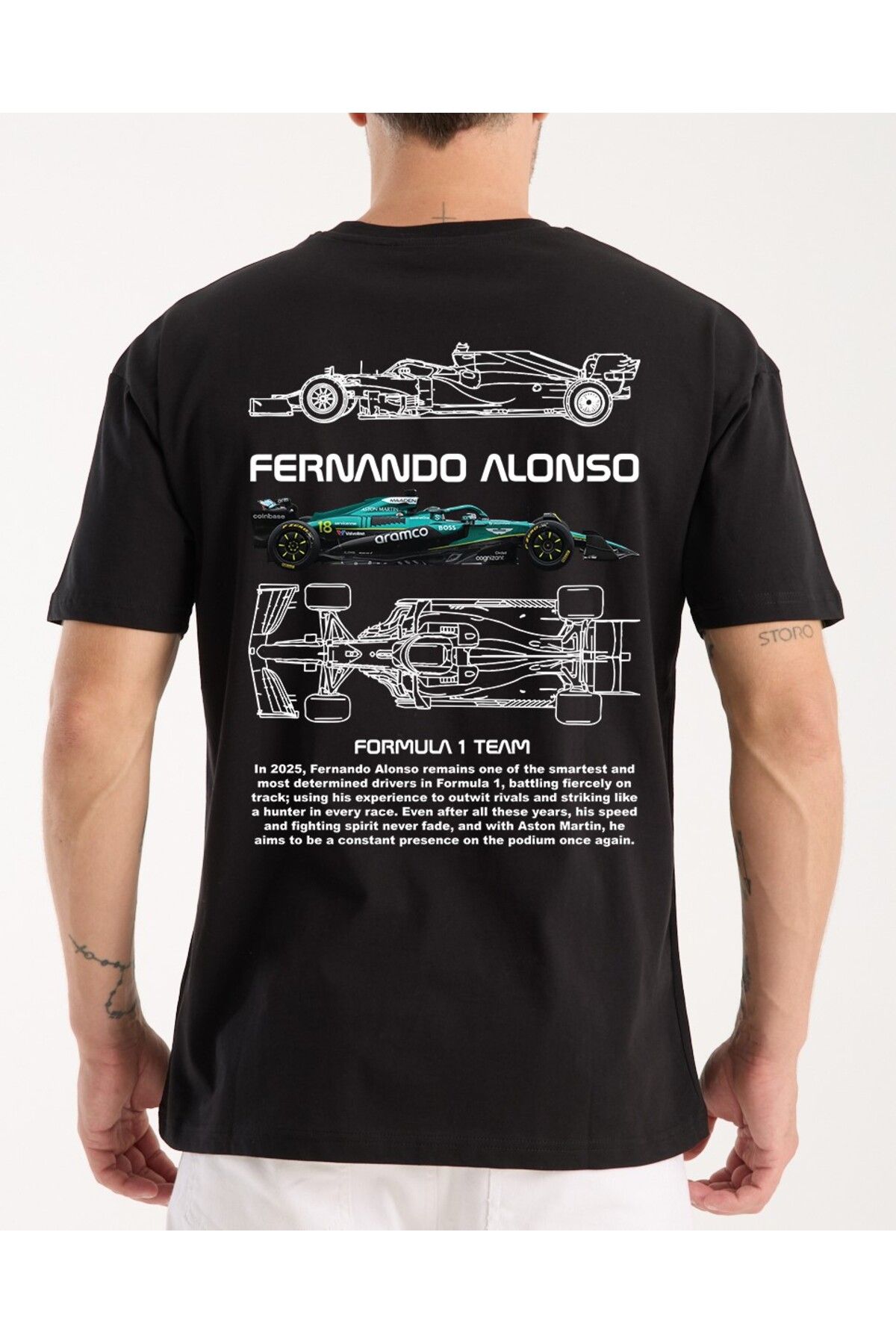 Oversize T-Shirt Alonso F1