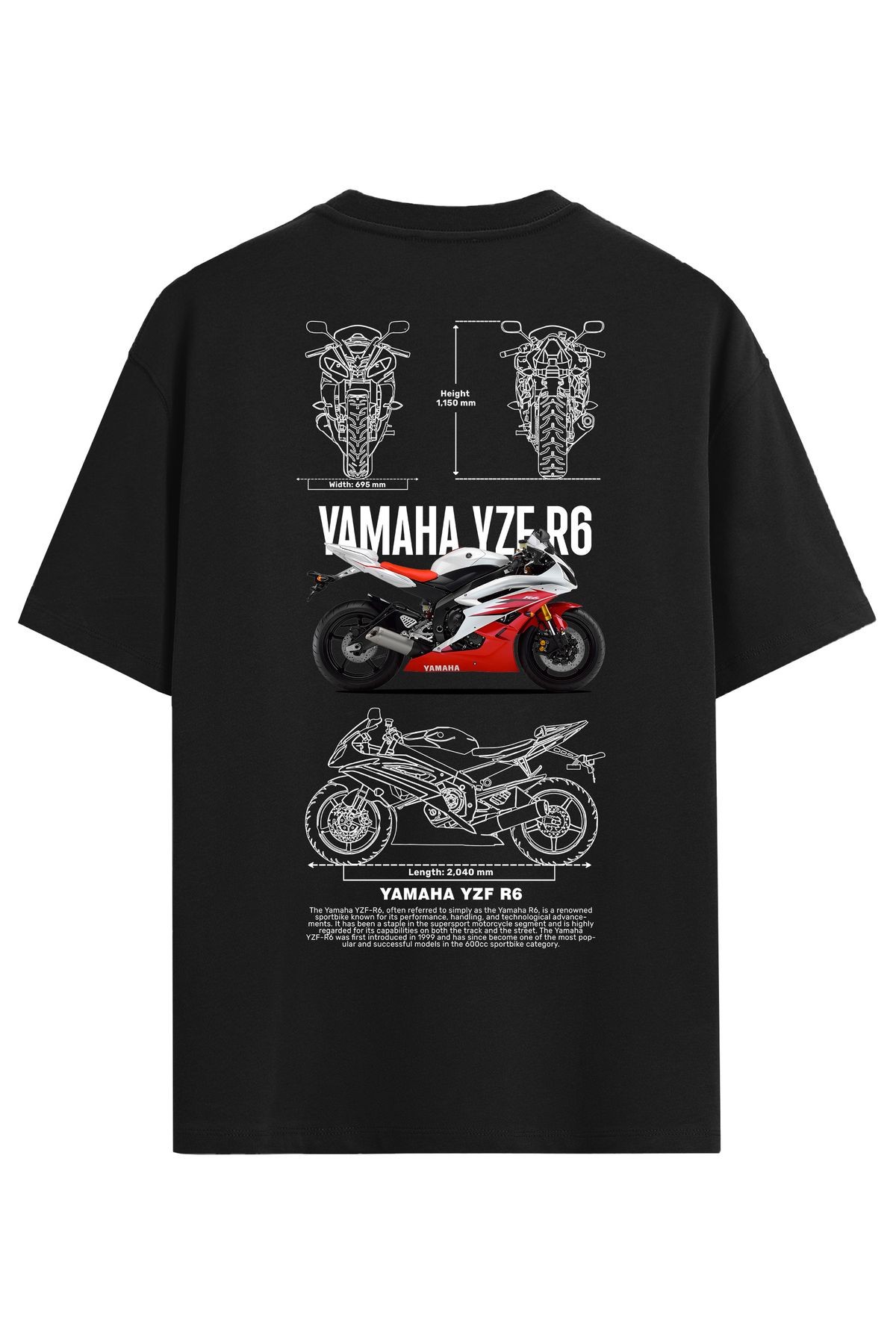 Oversize T-Shirt YZF R6