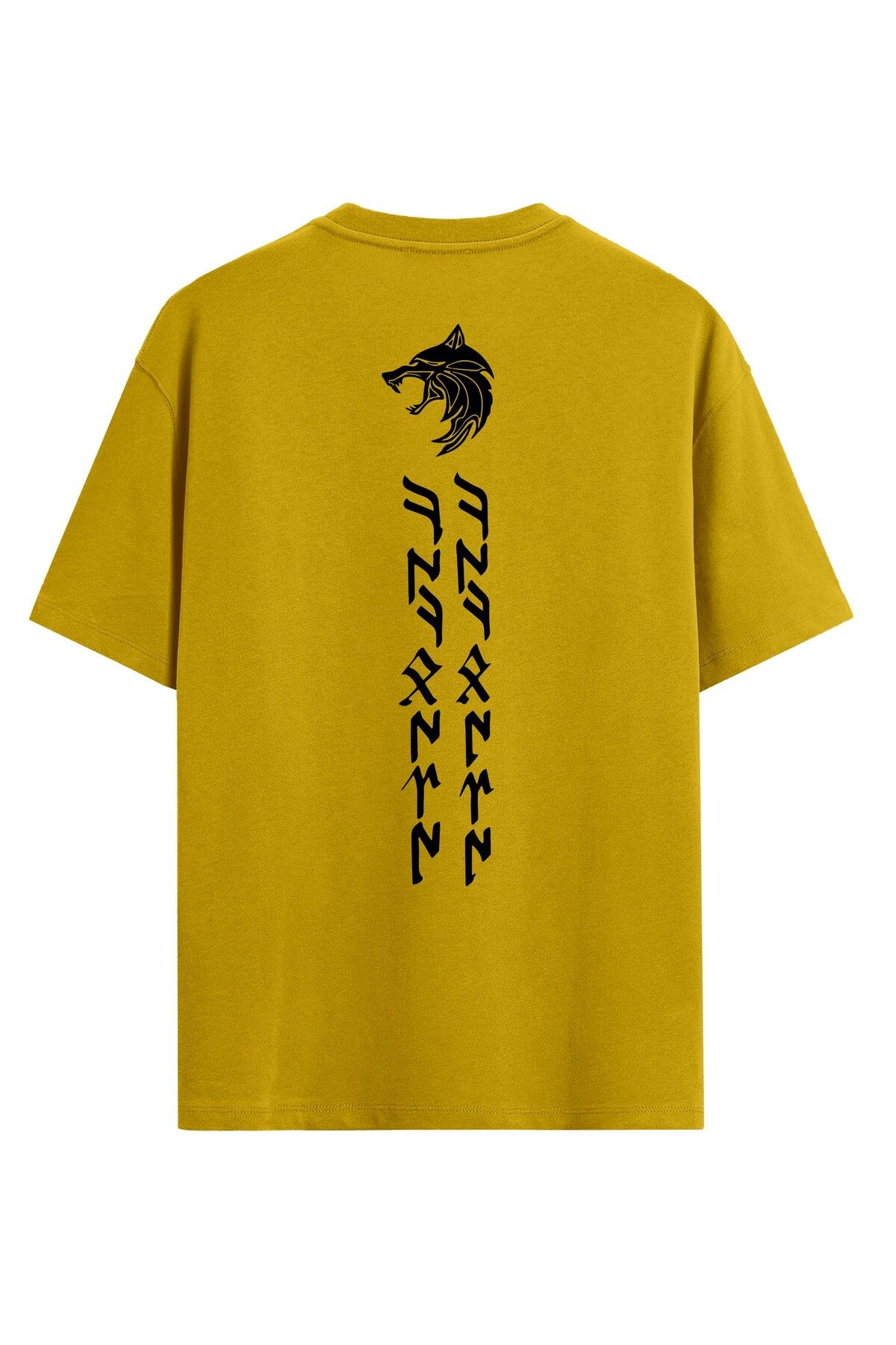KÖKBÖRÜ Çocuk T-Shirt Göktürk Harfleri Özel Tasarım