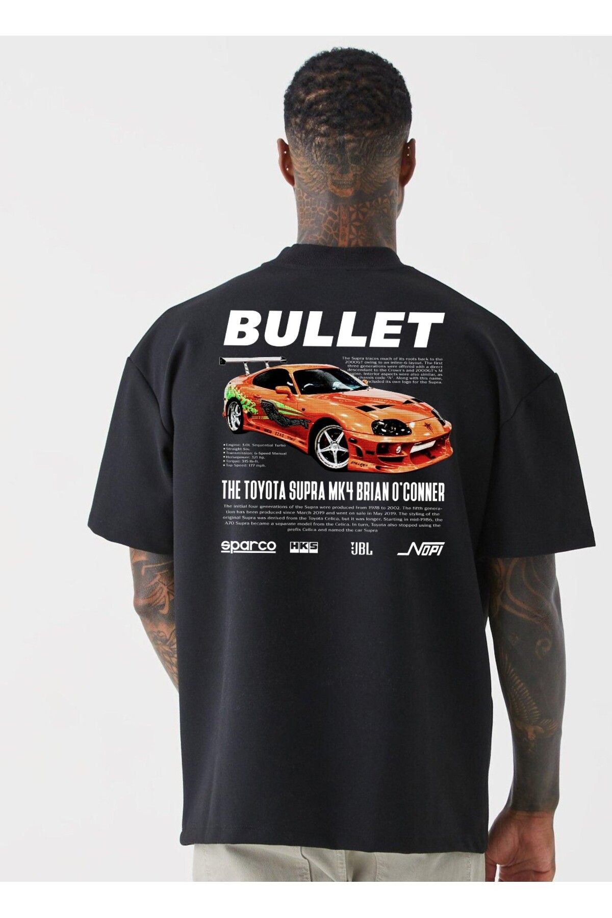 Oversize T-Shirt SUPRA BULLET