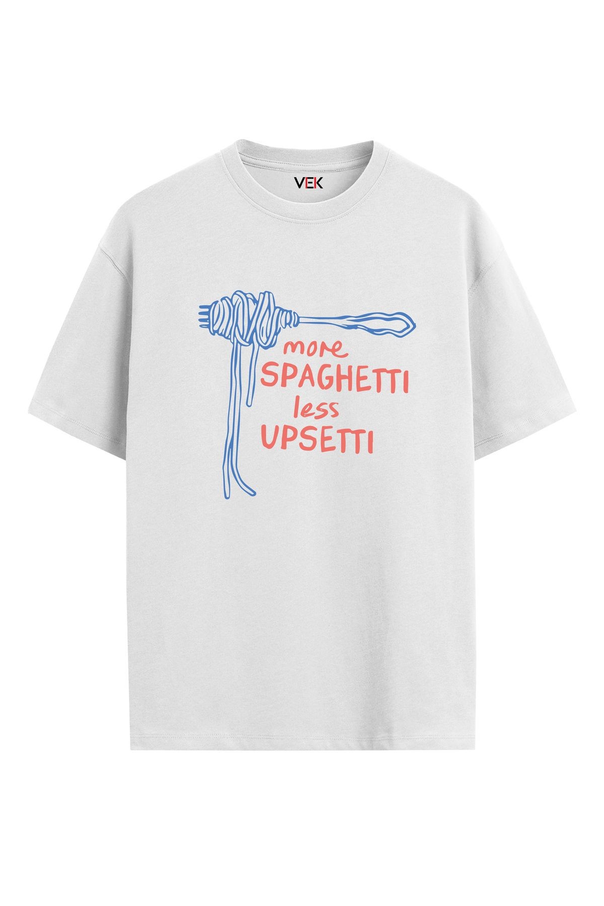 Oversize T-Shirt Spagetti Unisex
