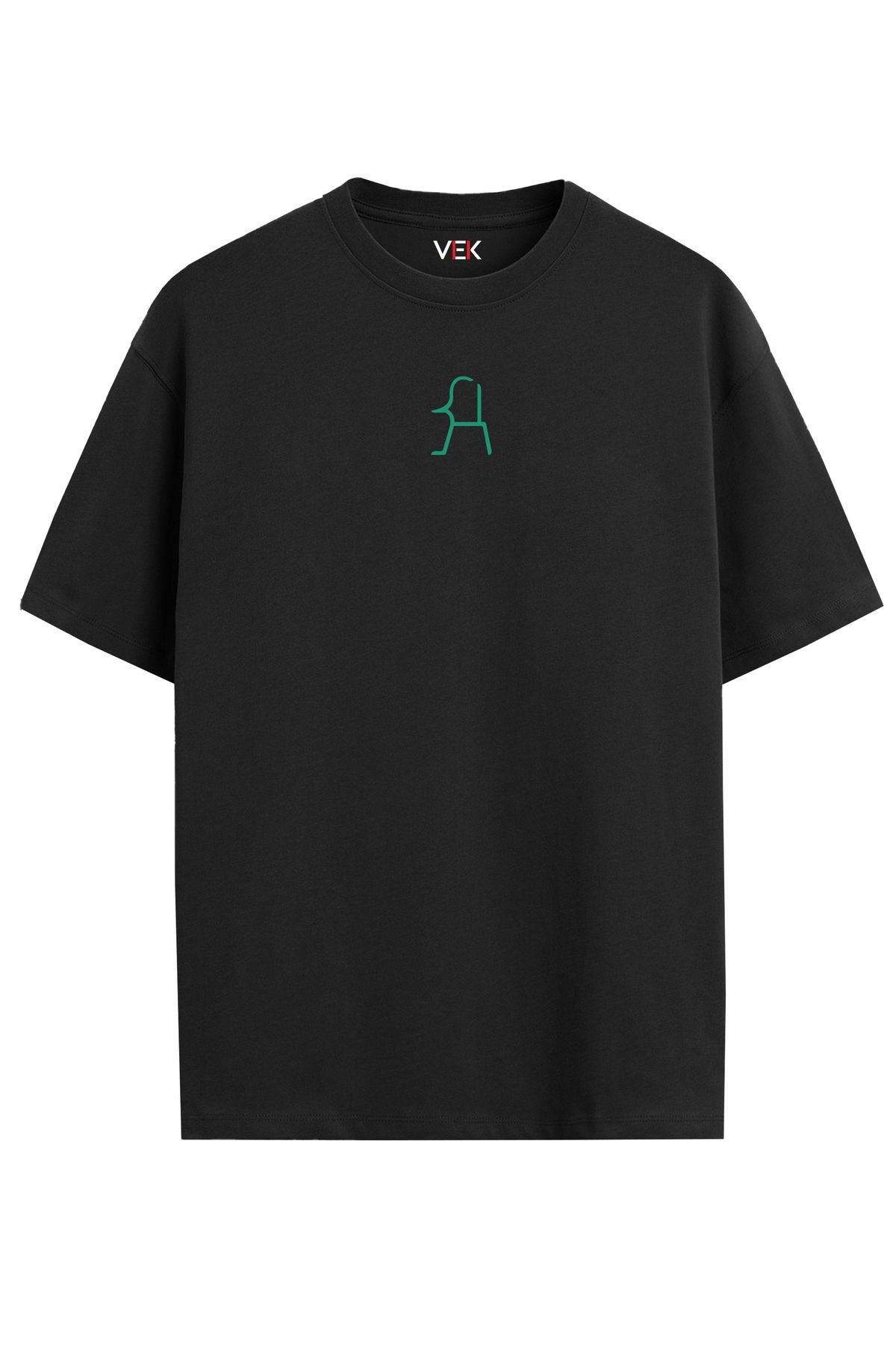 Oversize T-Shirt Teke Damgası