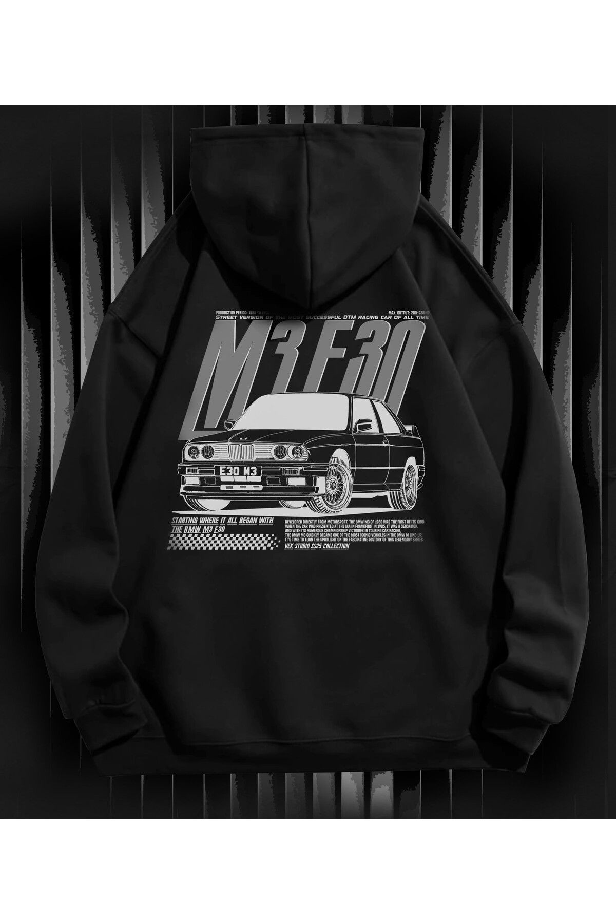 Oversize Sweatshirt Hoodie M3 E30