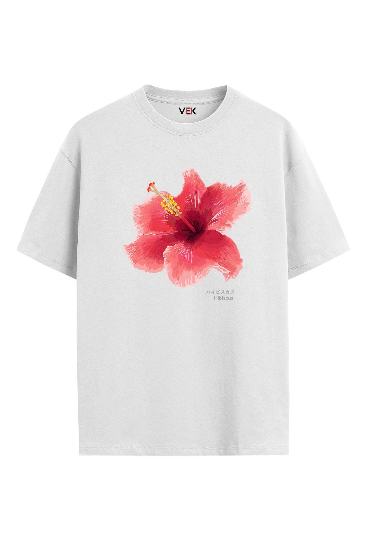 Oversize T-Shirt Hibuscus