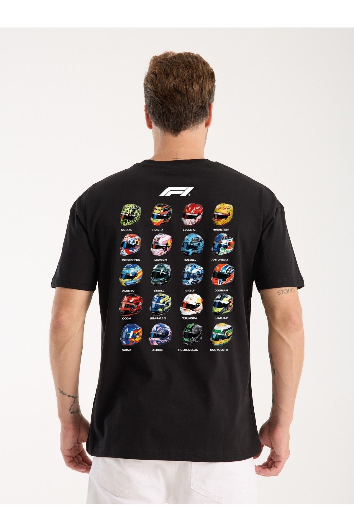 Oversize T-Shirt F1 WARRIORS HELMETS