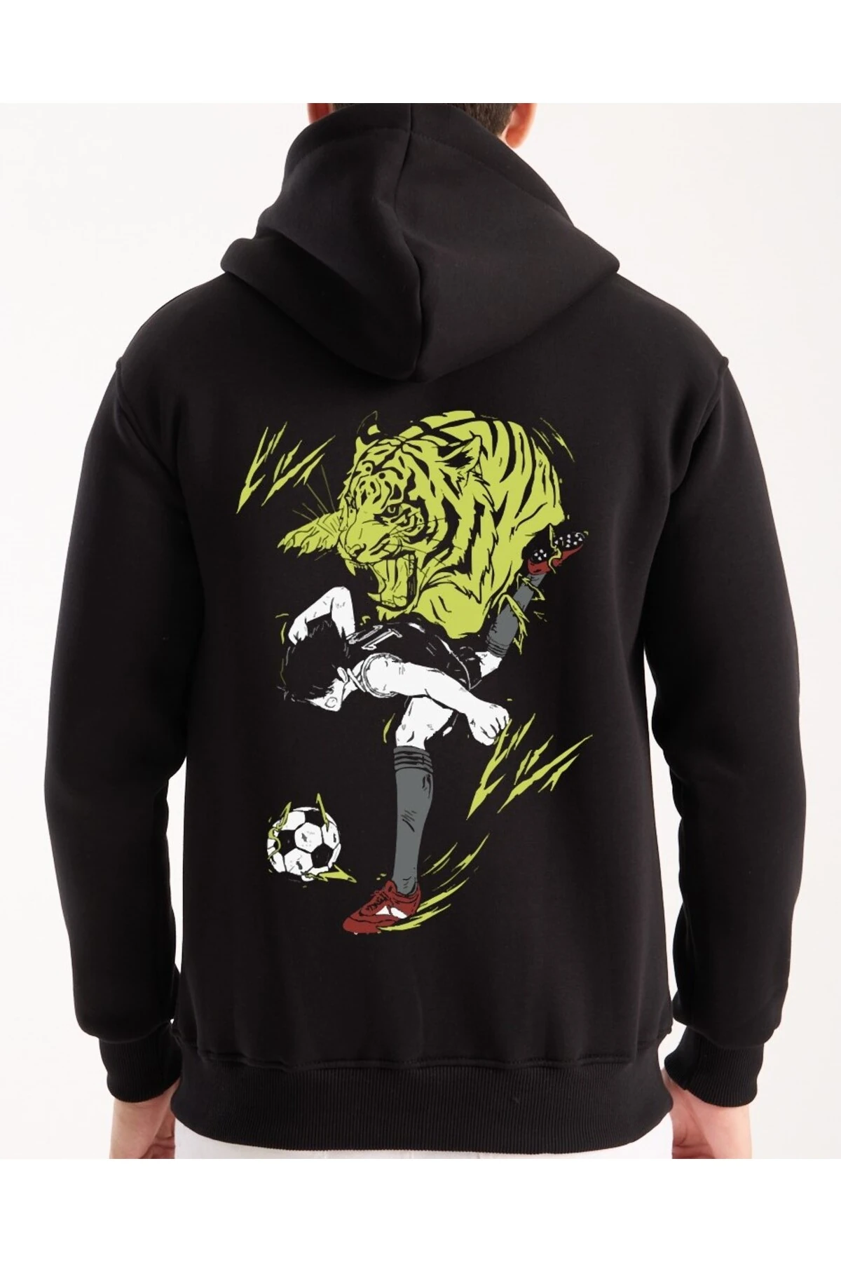 Oversize Sweatshirt Hoodie Kojiro Hyuga Tiger Shoot