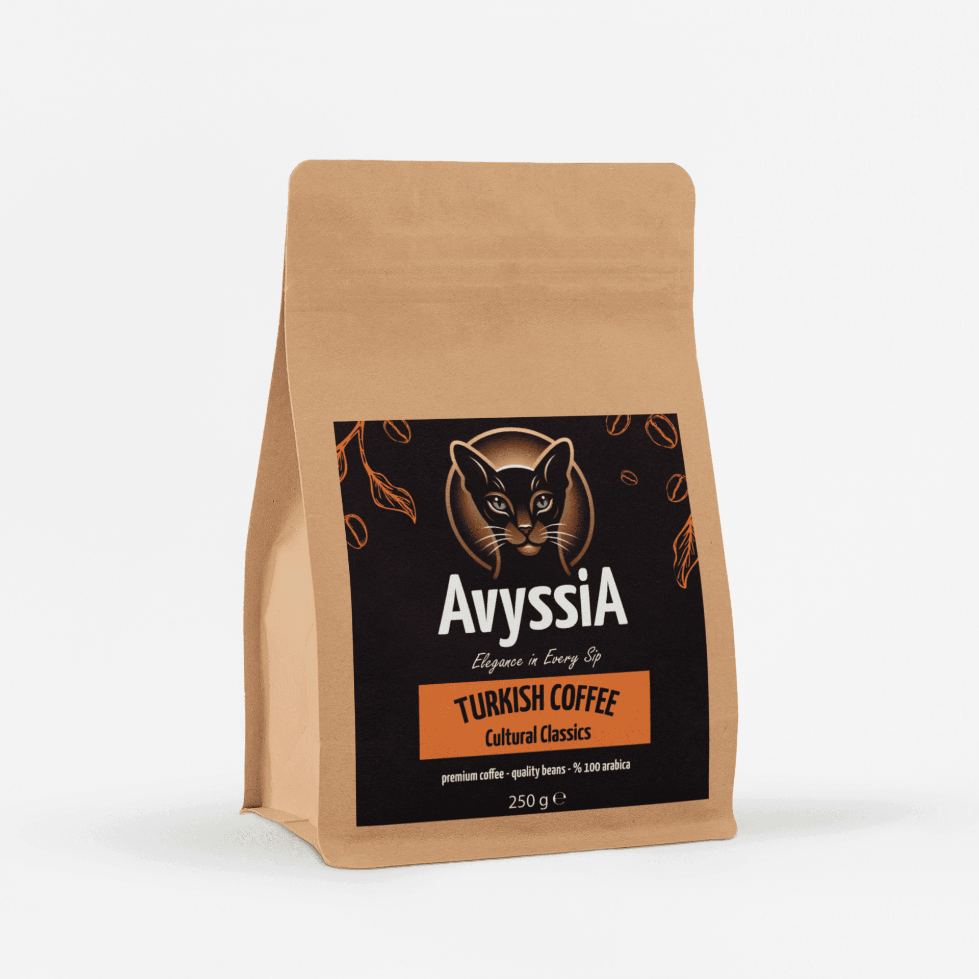 AvyssiA Turkish Coffee - Klasik Türk Kahvesi 250 g