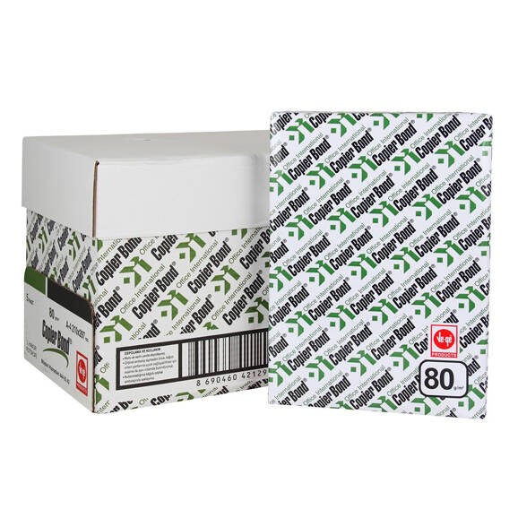 Copier Bond A4 Fotokopi Kağıdı 1 Koli 5 Paket
