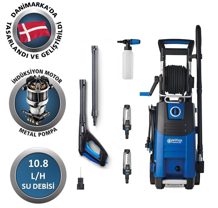 NILFISK PREMIUM 200 EU - 200 BAR BASINÇLI YIKAMA MAKİNESİ