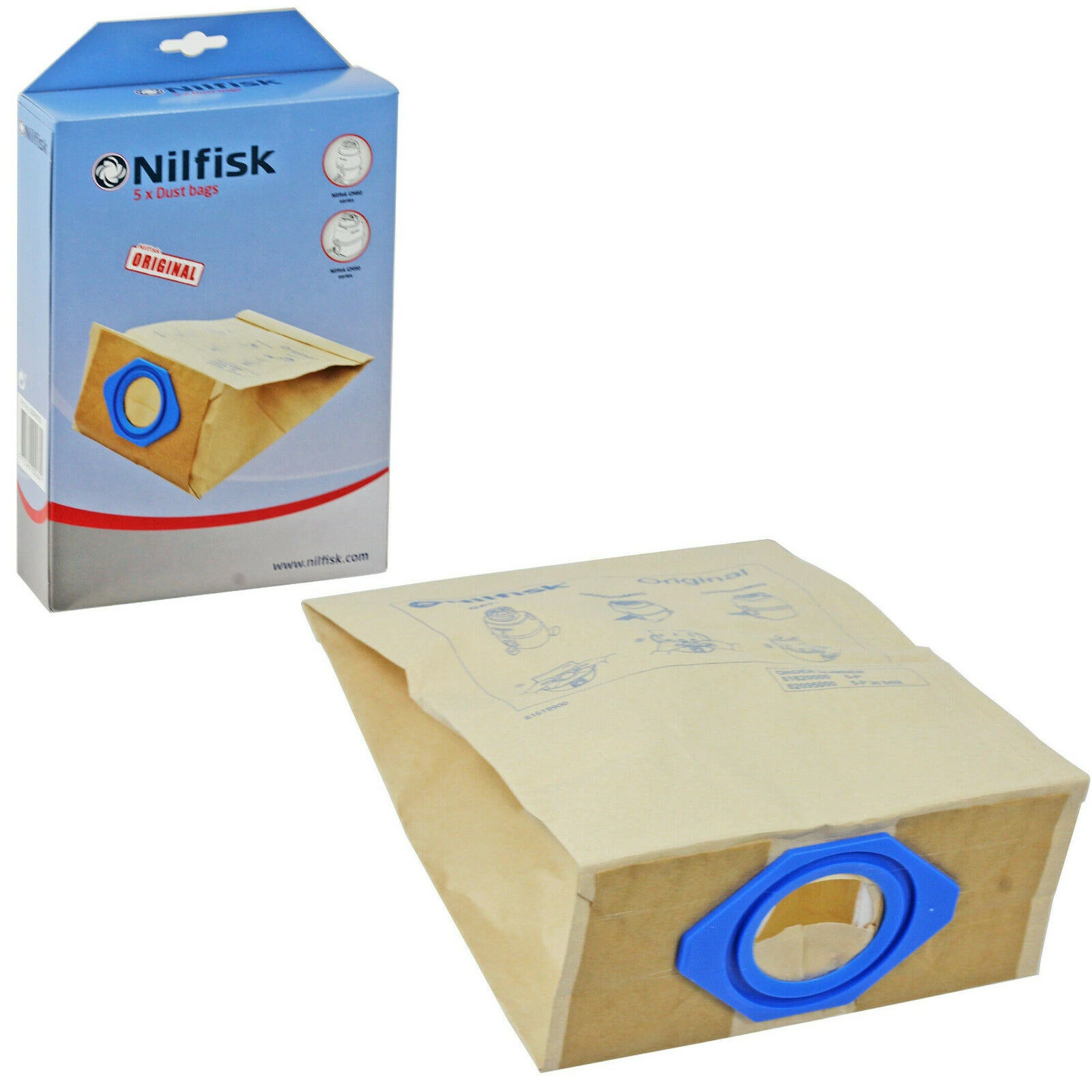 NILFISK GM 80  5' LI TOZ TORBASI 6,5L /GM 80 C