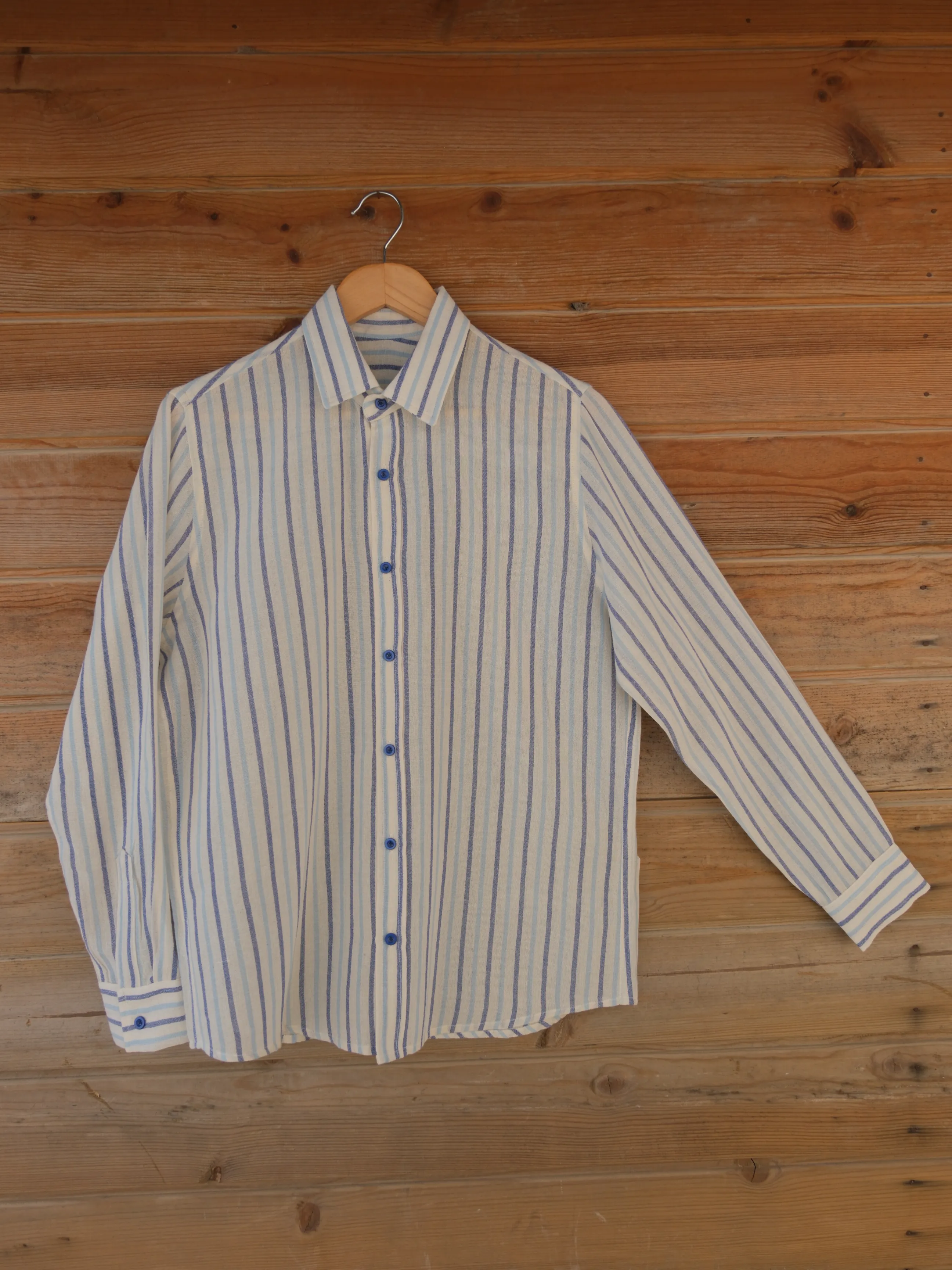 Klasik Erkek Gömlek, Model 3 / Şile Bezi