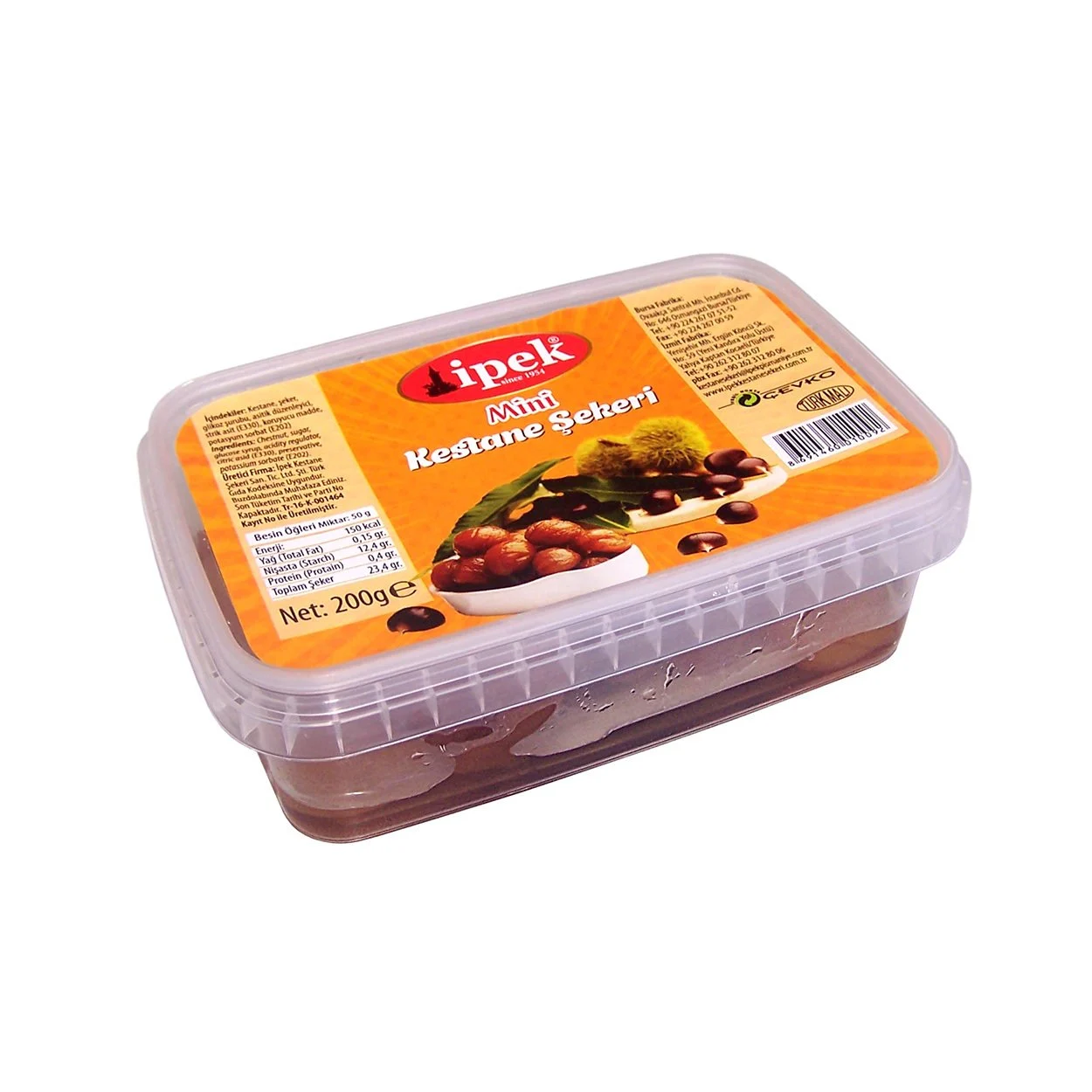 Bursa Kestane Şekeri / Mini Kase