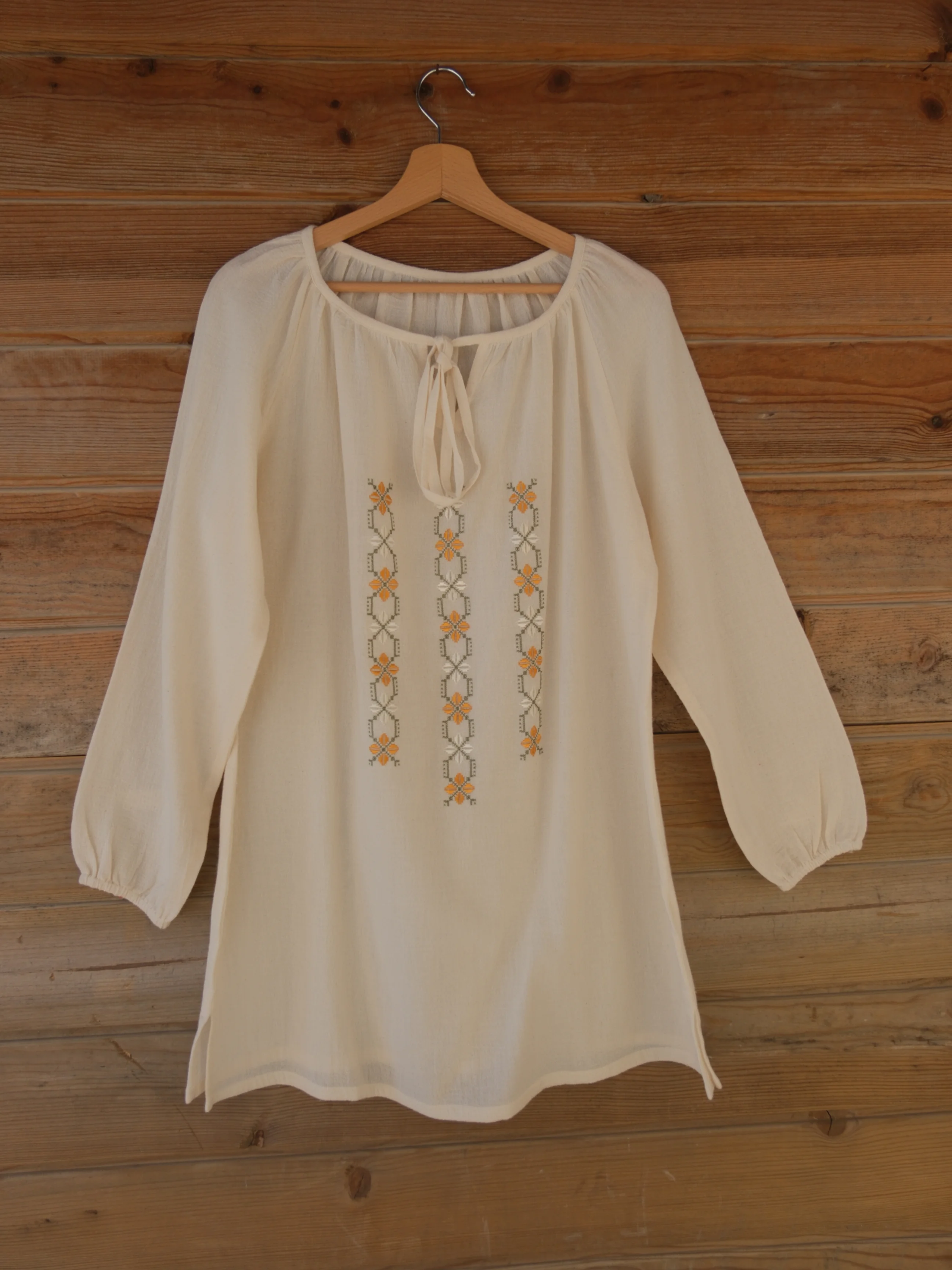 Nakışlı Bluz, Model 2 / Şile Bezi