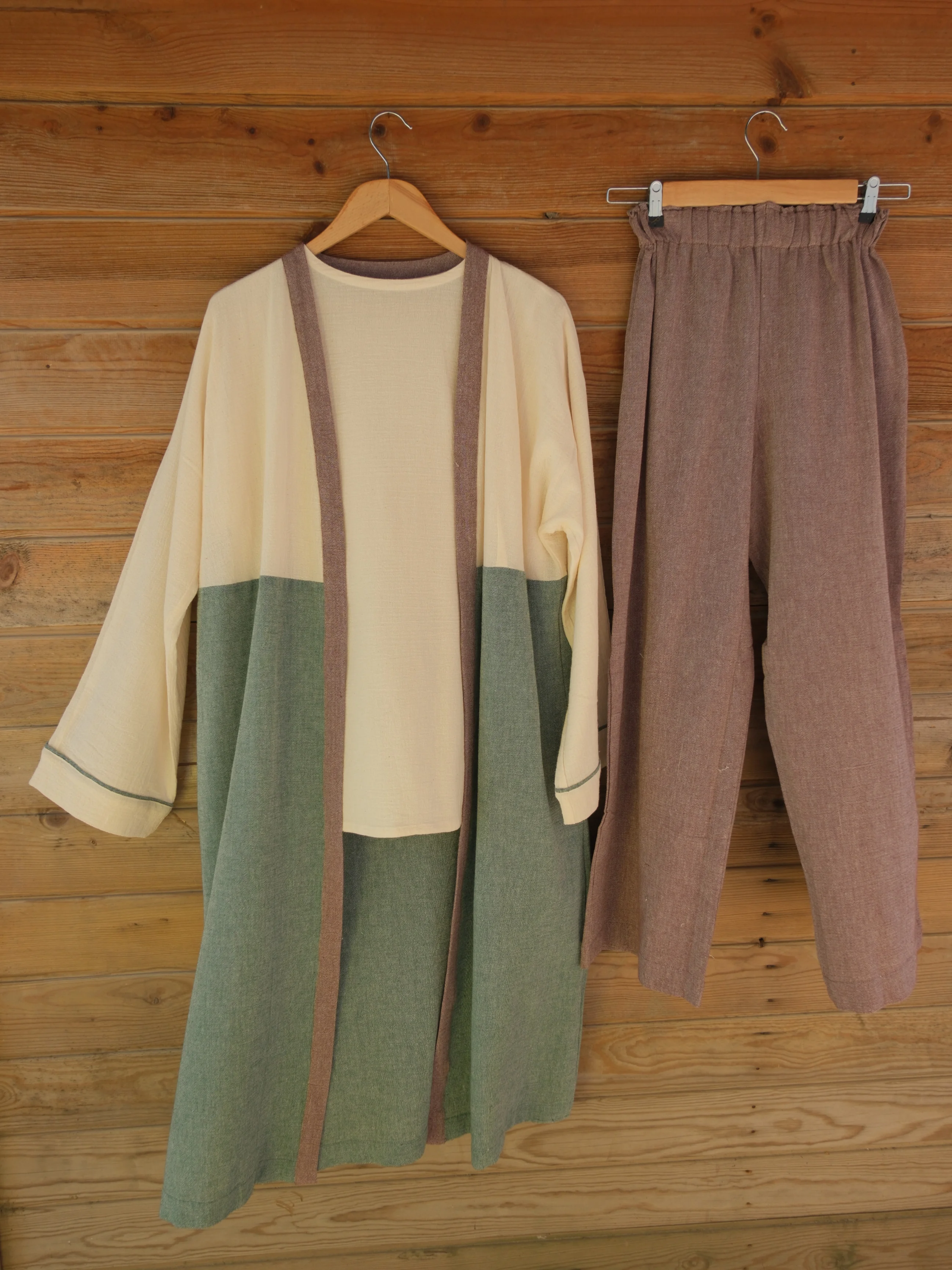 Kimono Takımı / Şile Bezi