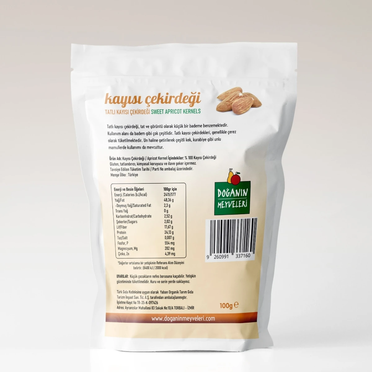 Malatya Kayısı Çekirdeği (100 gram)