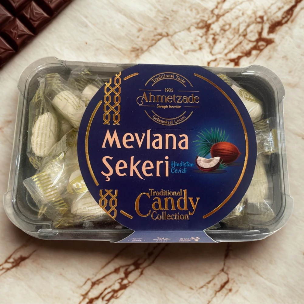 Konya Peynir Şekeri (Mevlana Şekeri) - Hindistan Cevizli