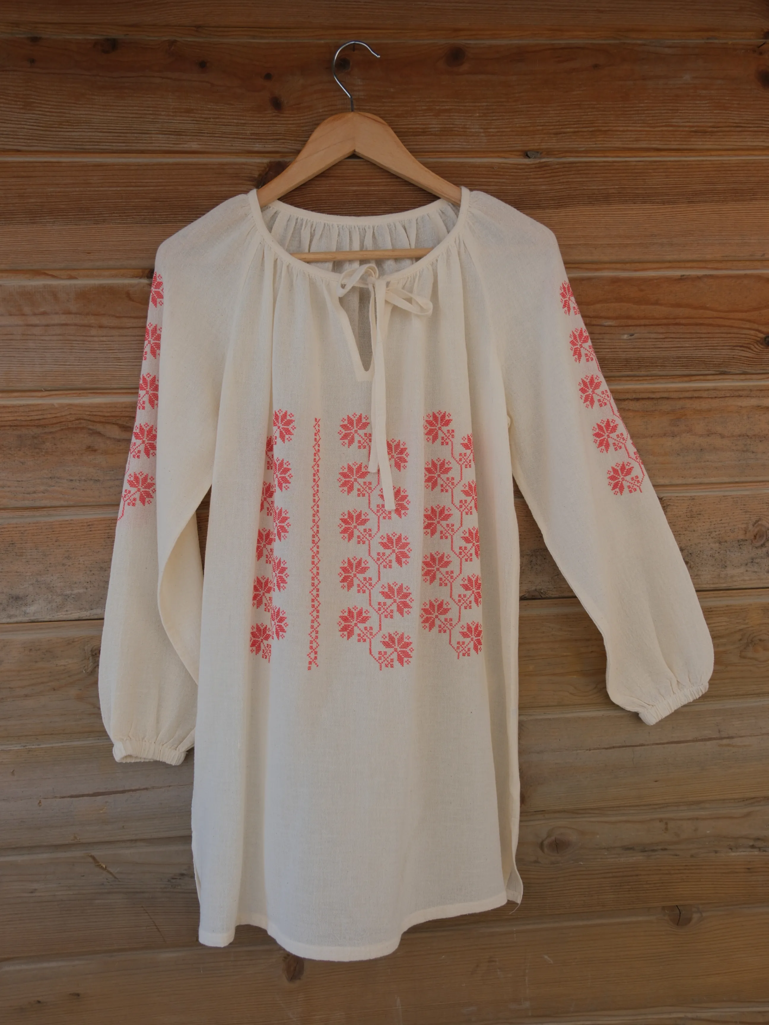 Nakışlı Bluz, Model 3 / Şile Bezi