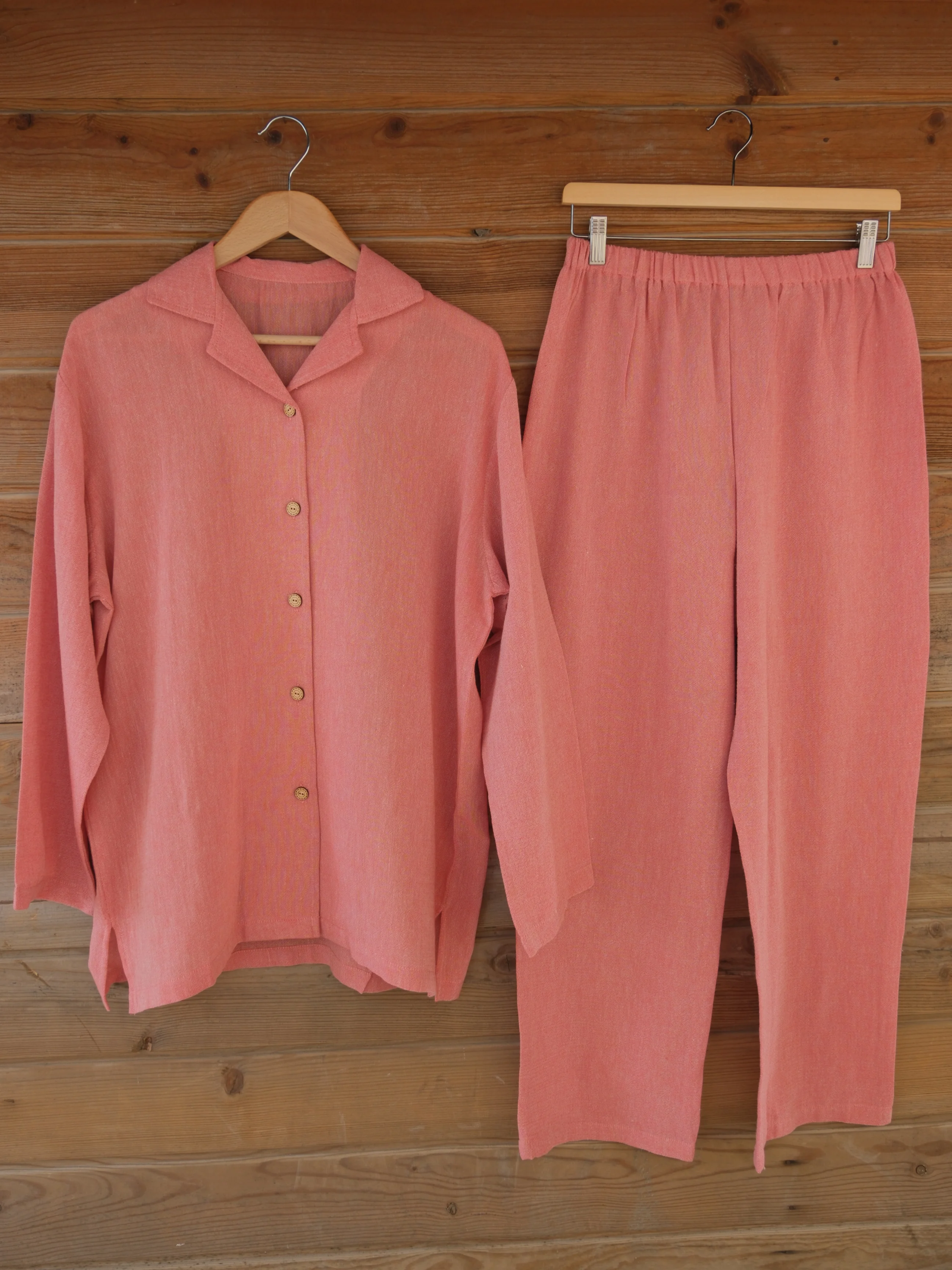 Kadın Pijama Takımı, Model 1 / Şile Bezi