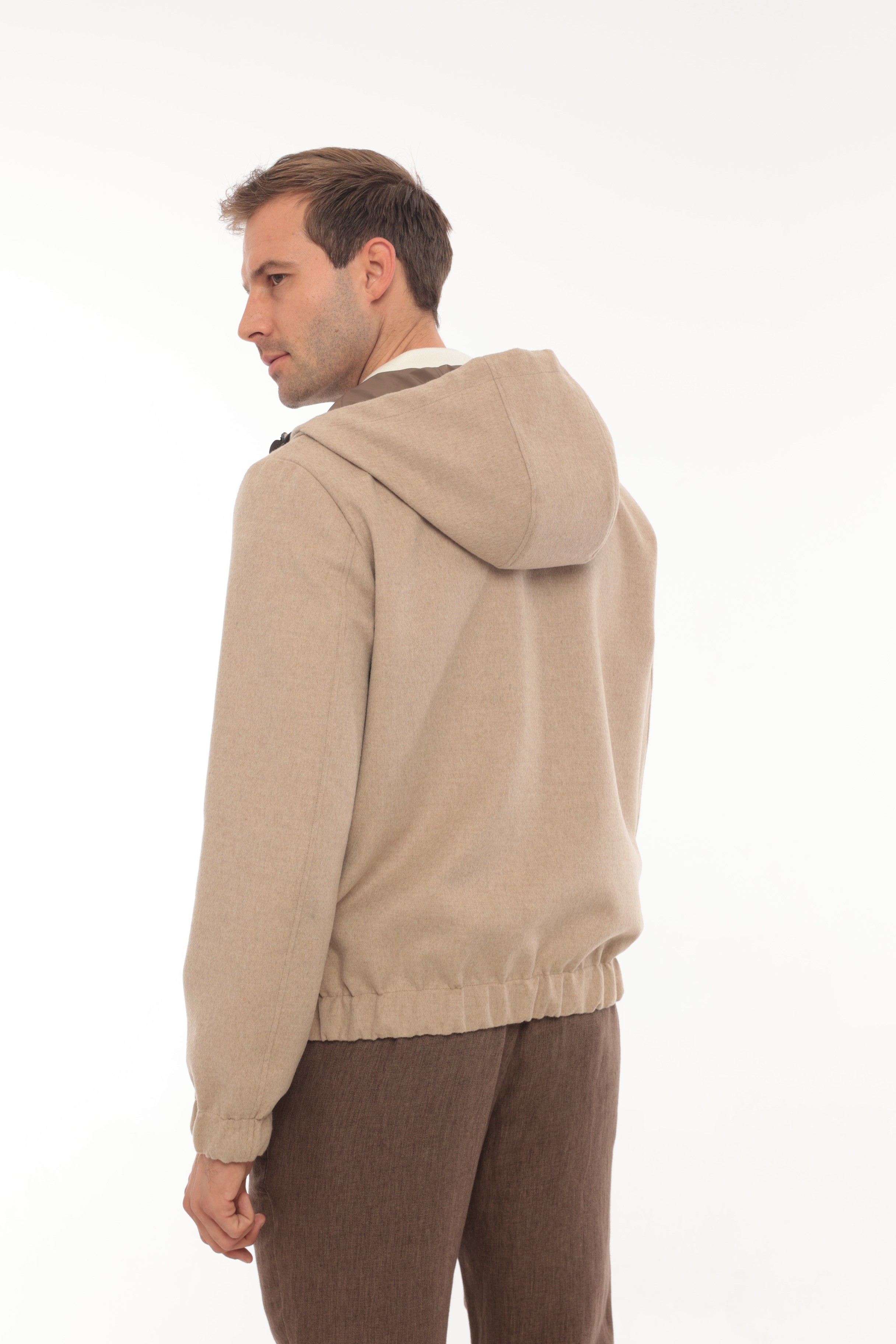 Vicuna Men's Fabric Jacket