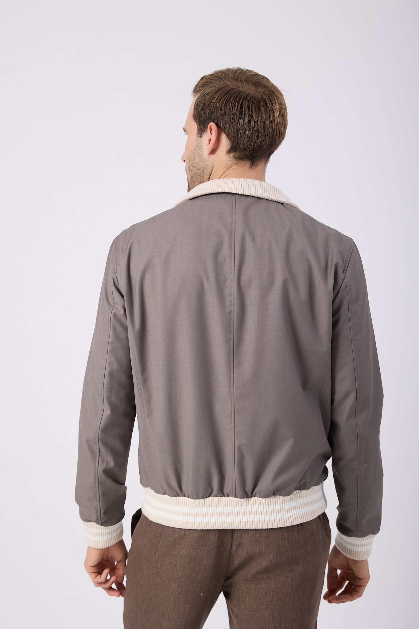 Vicuna Men's Fabric Jacket