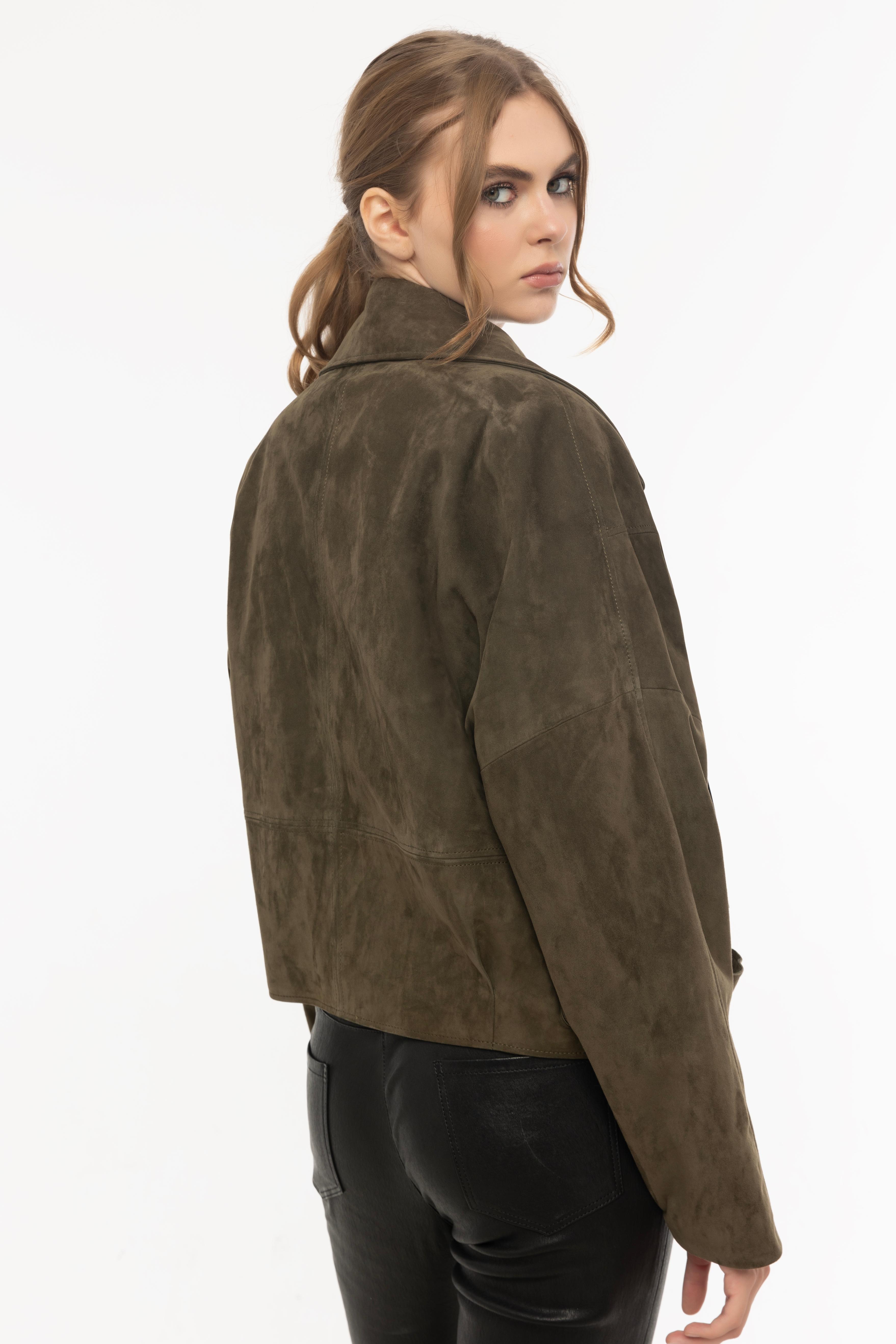 Vicuna Women's Suede Jacket