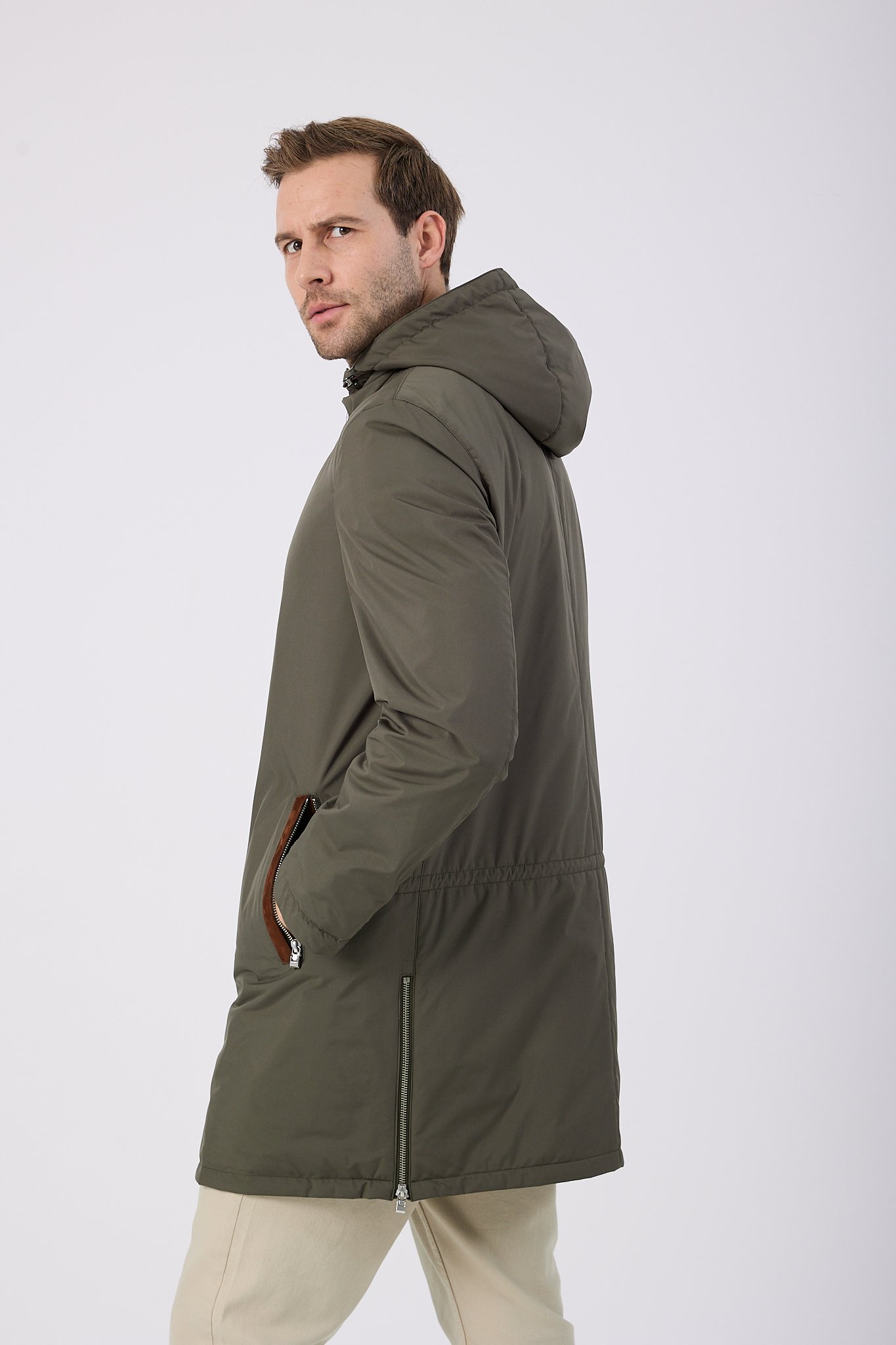 Vicuna Men's Fabric Coat