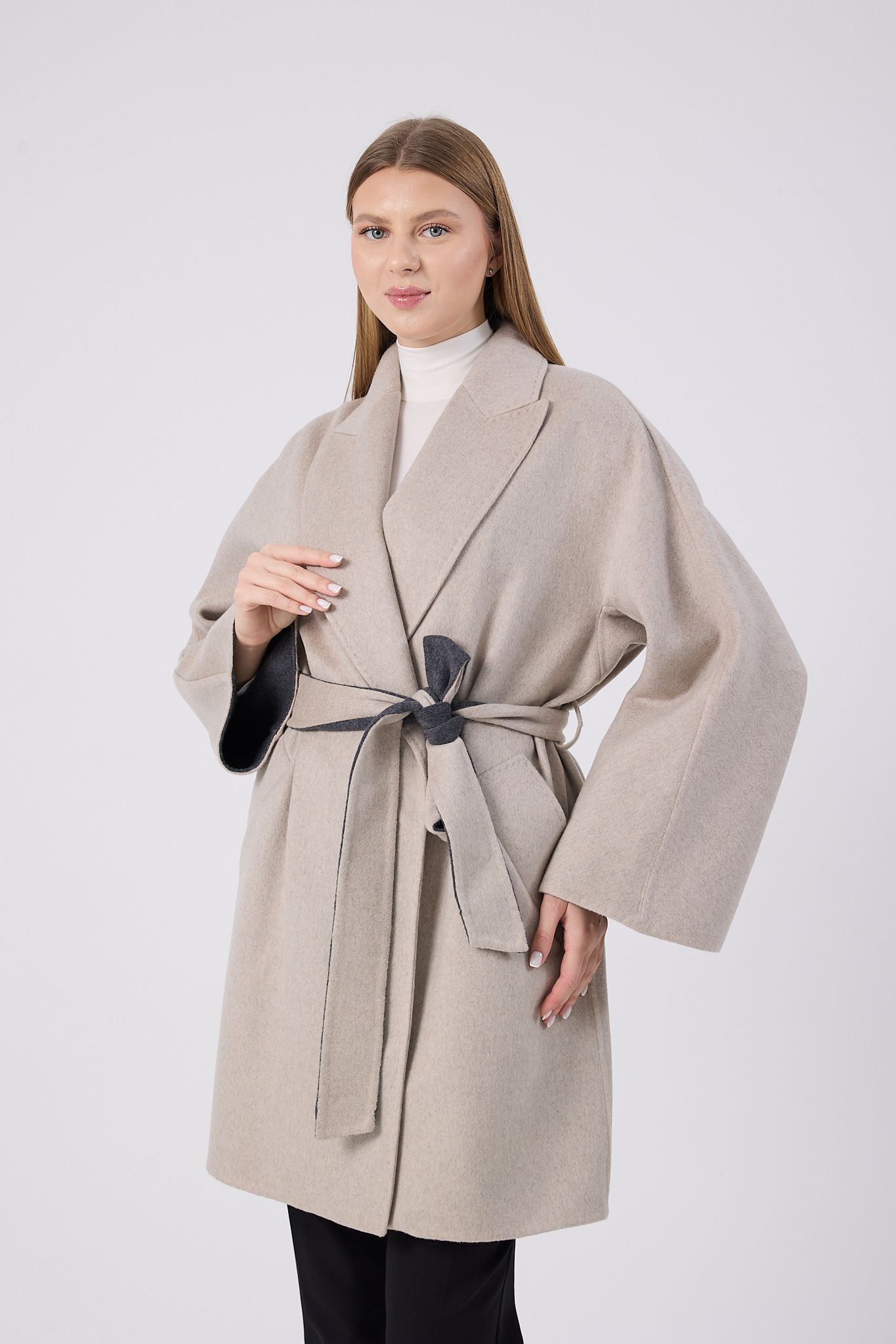 Vicuna Women's Fabric Coat