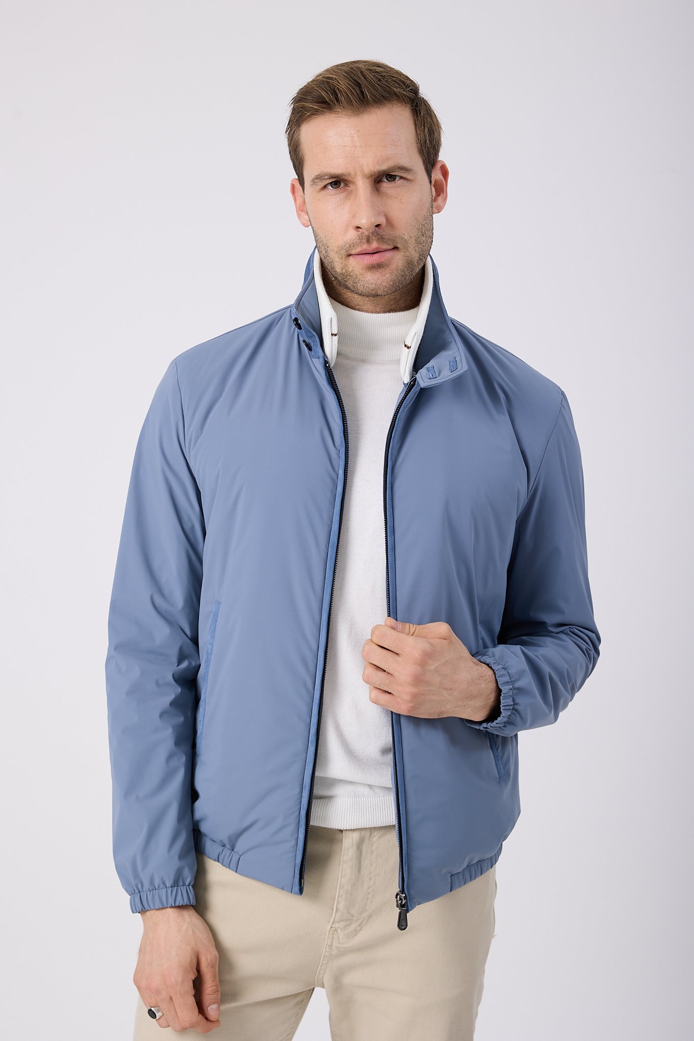 Vicuna Men's Fabric Jacket