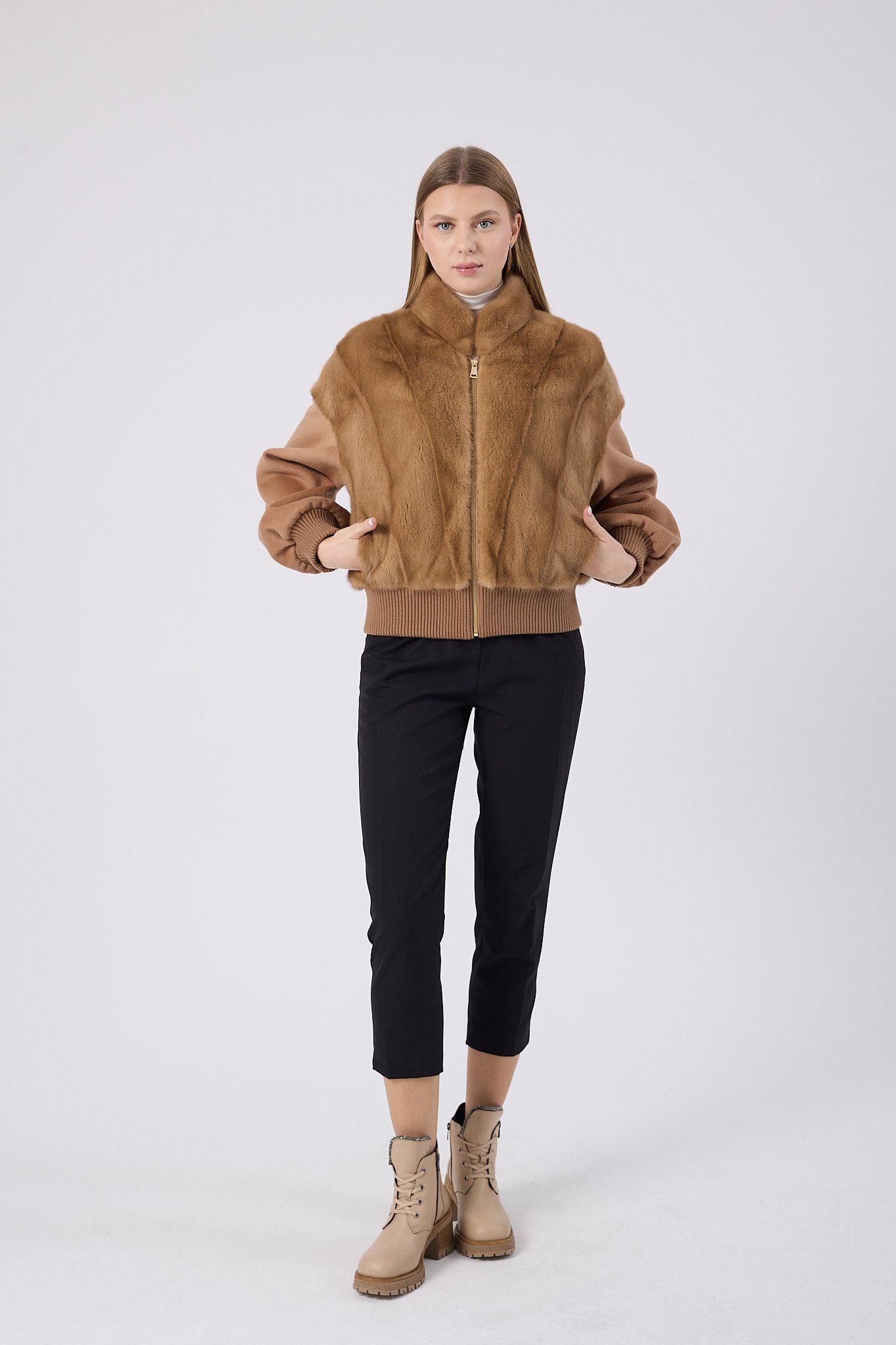 Vicuna Women's Mink Jacket