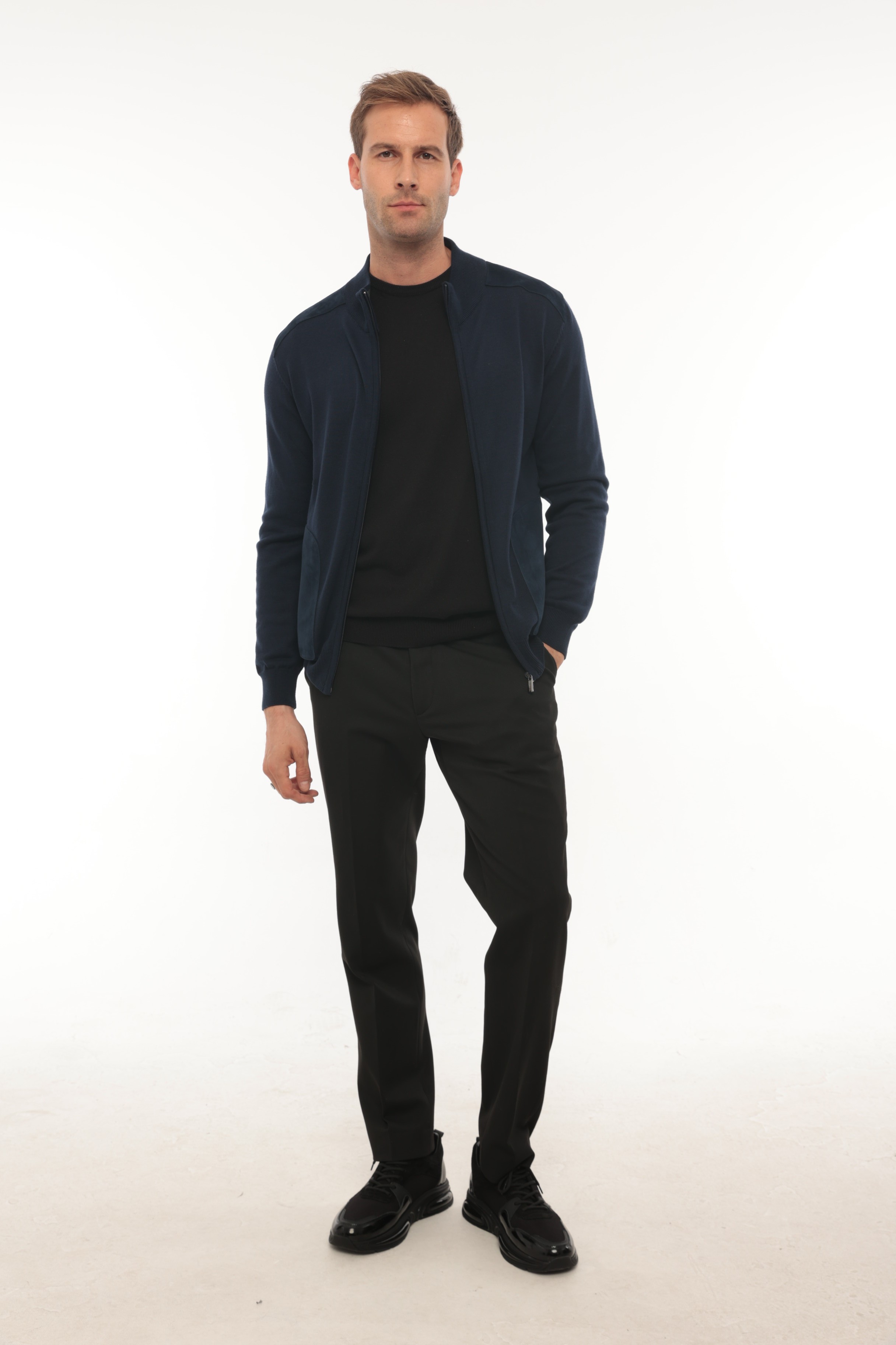 Vicuna Men's Knit Jacket