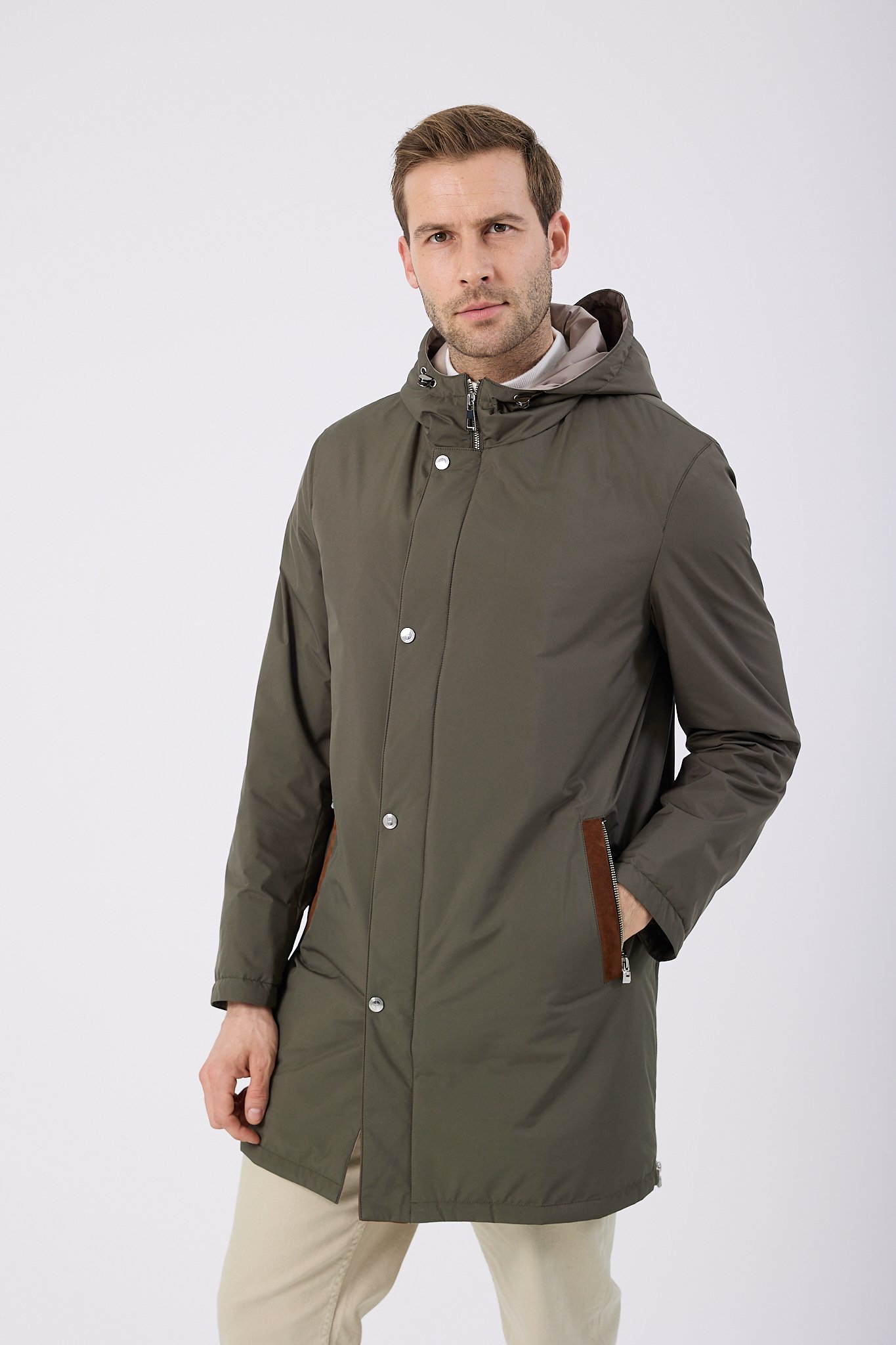 Vicuna Men's Fabric Coat