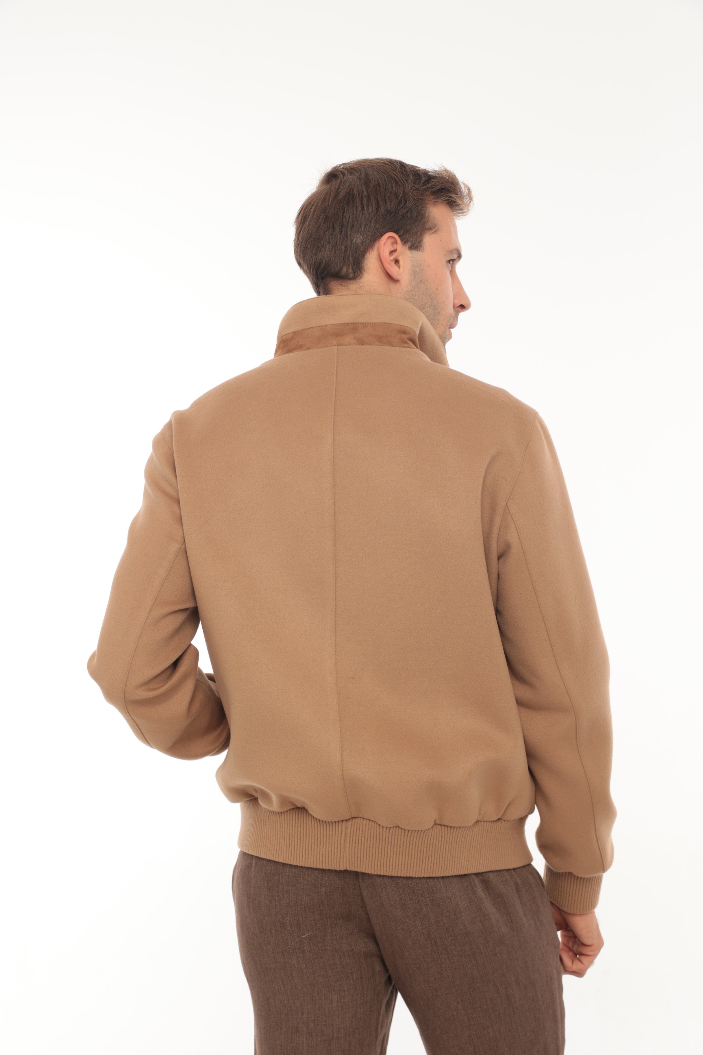 Vicuna Men's Fabric Jacket