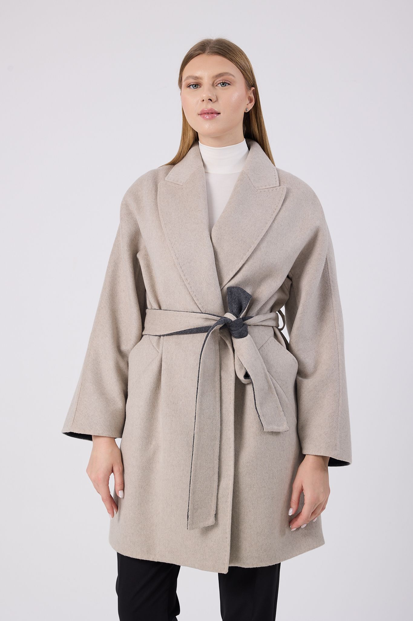 Vicuna Women's Fabric Coat