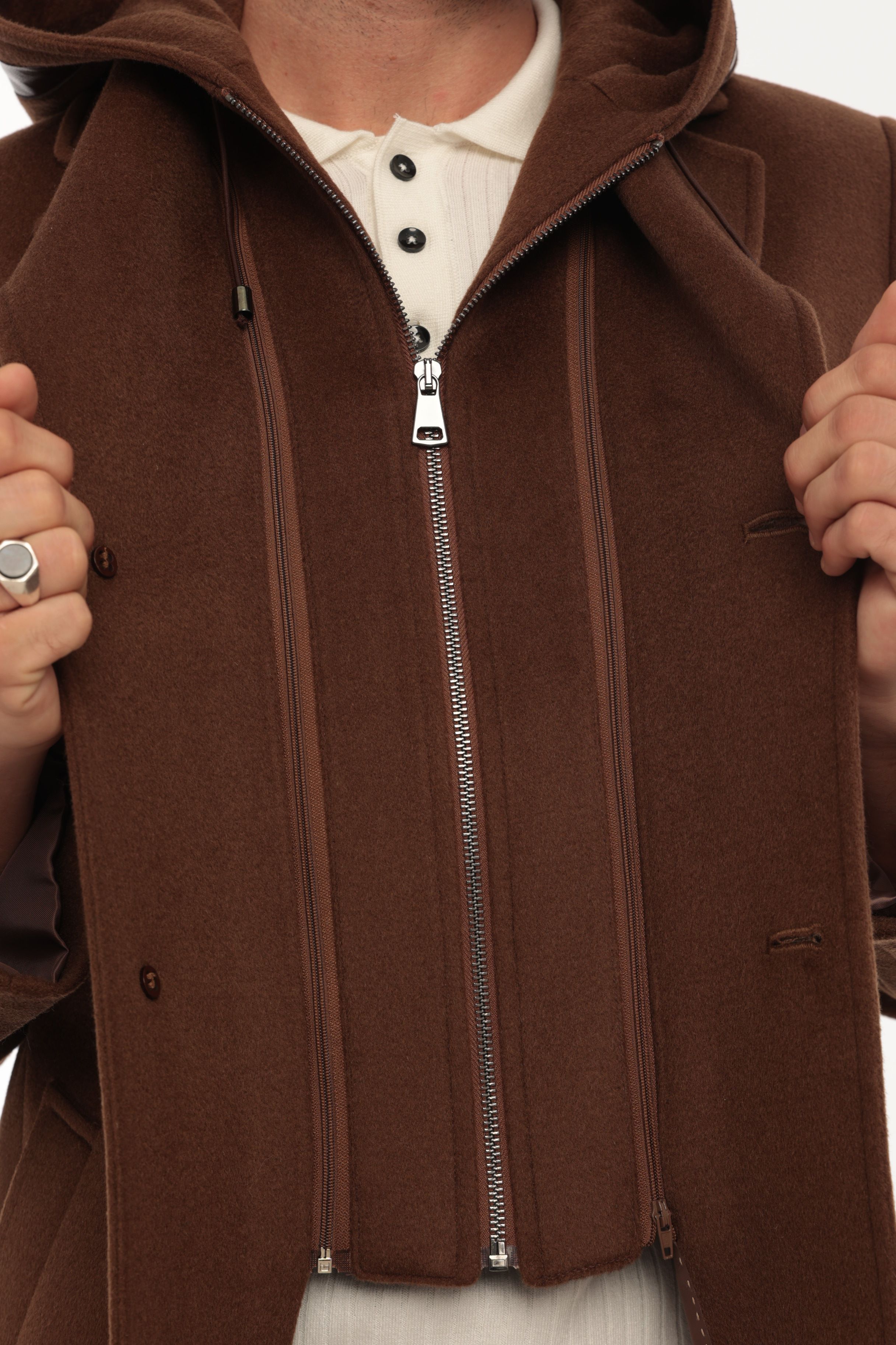 Vicuna Men's Fabric Jacket