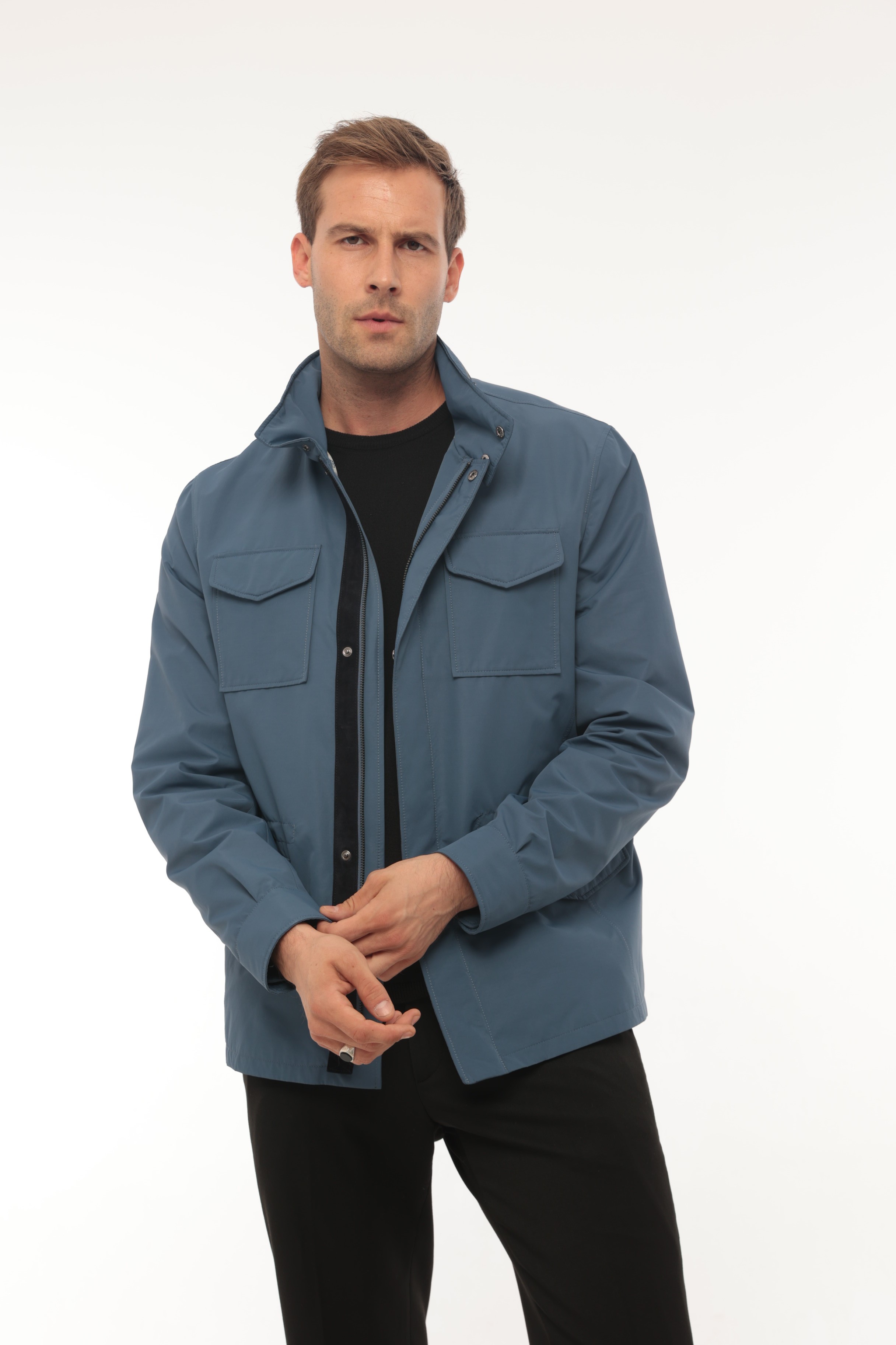 Vicuna Men's Fabric Jacket