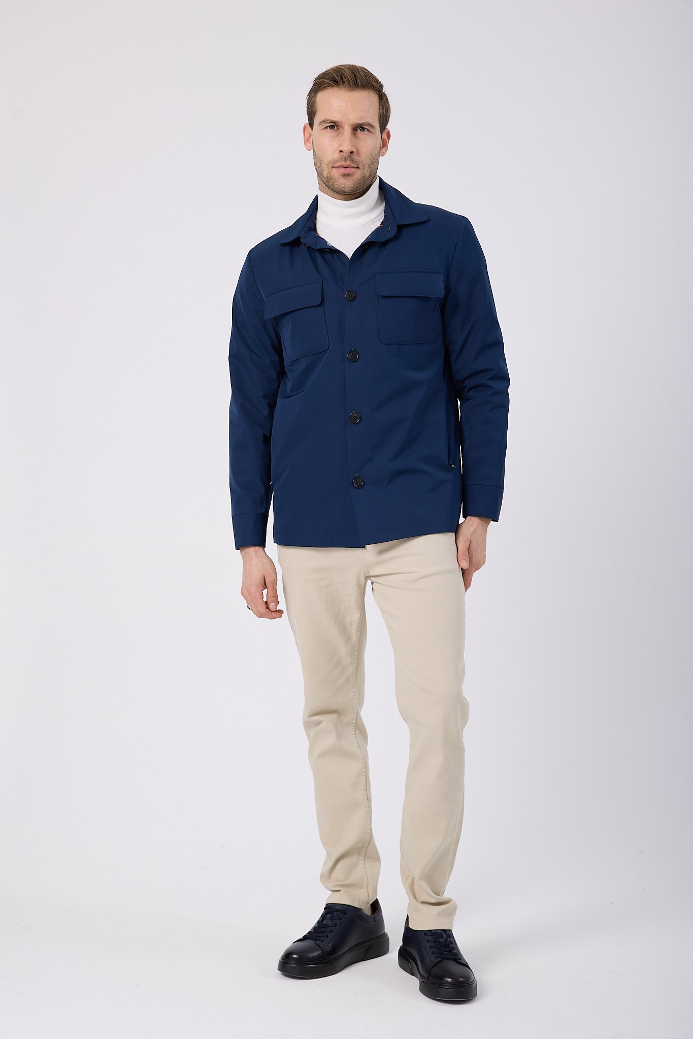 Vicuna Men's Fabric Jacket