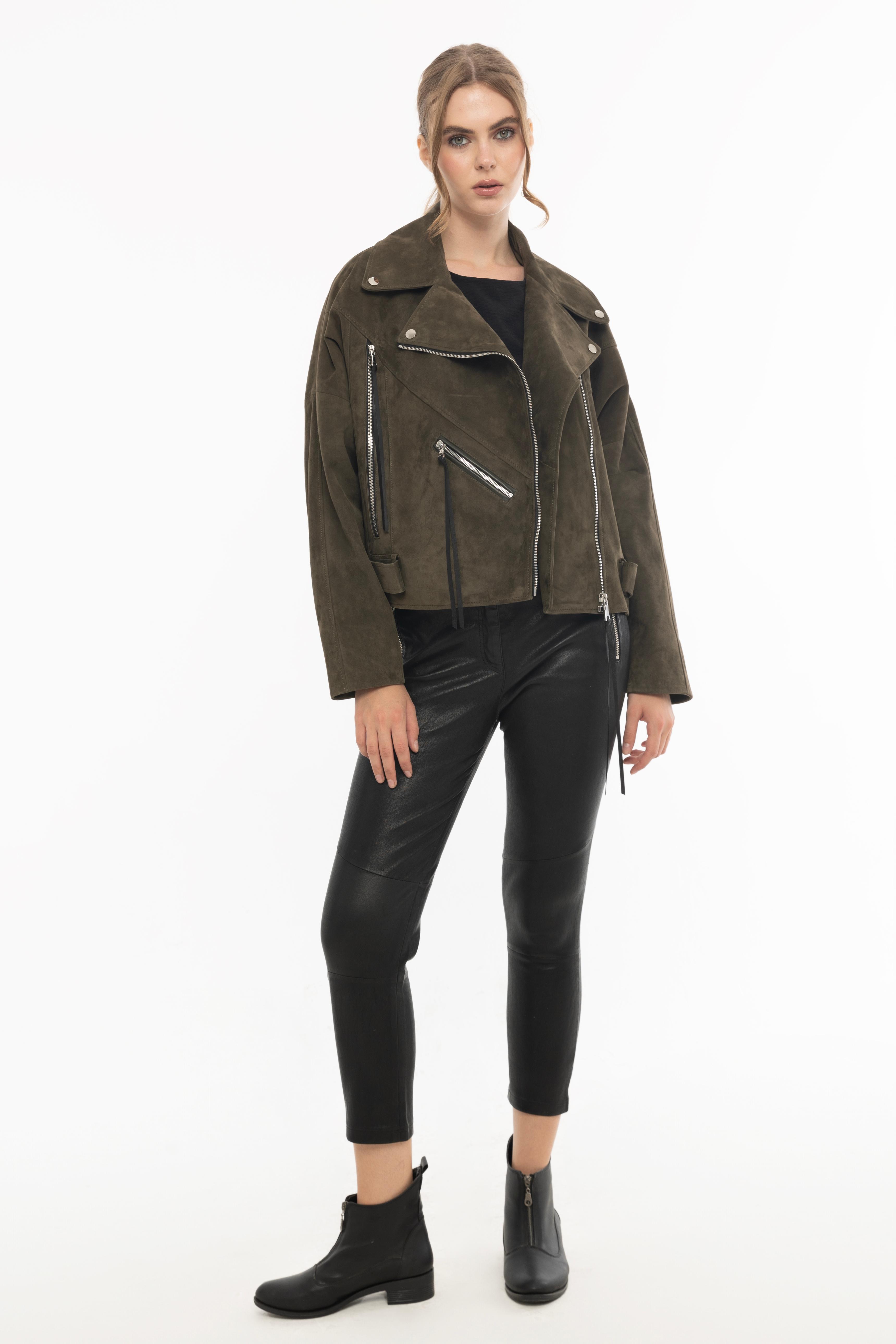 Vicuna Women's Suede Jacket