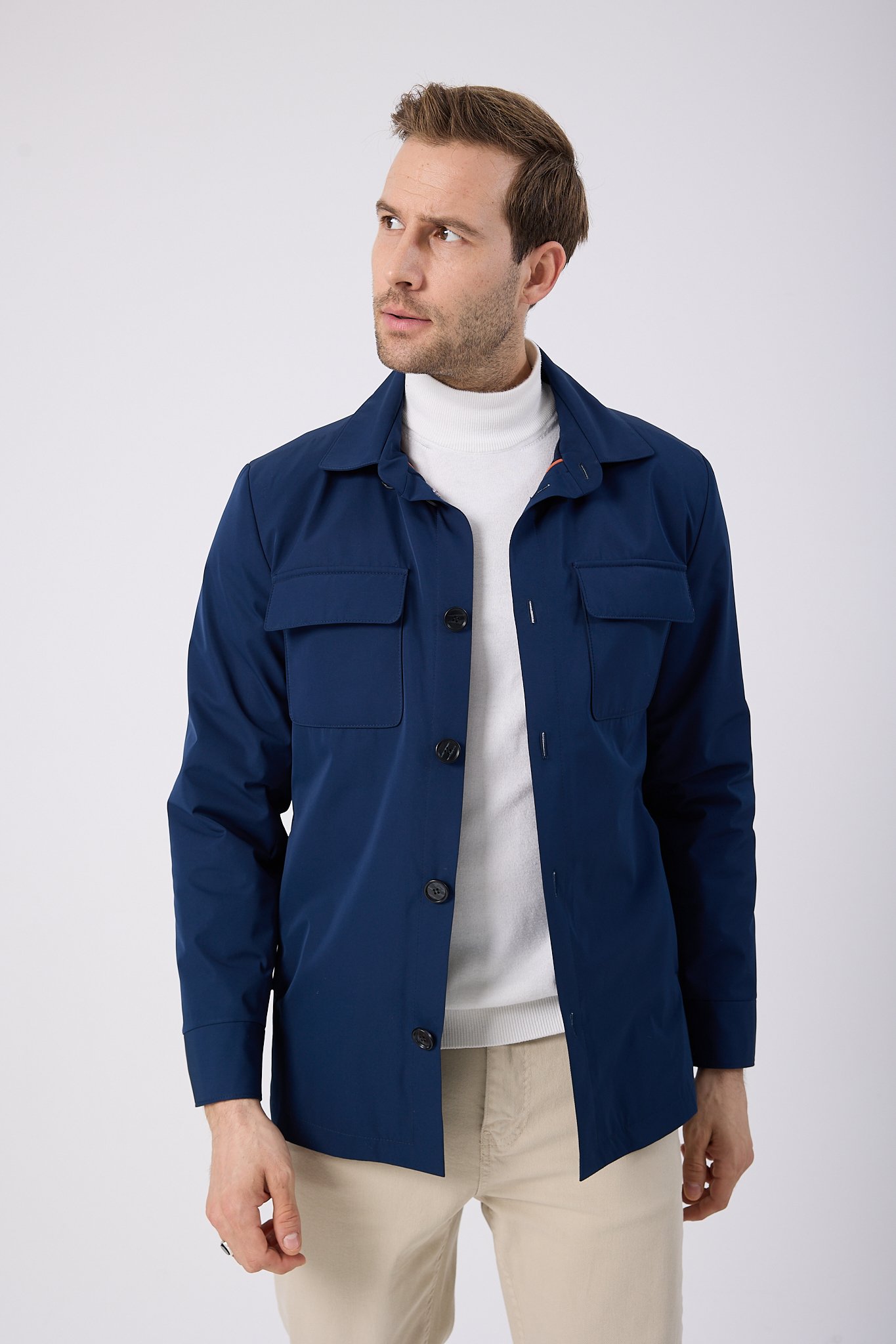 Vicuna Men's Fabric Jacket