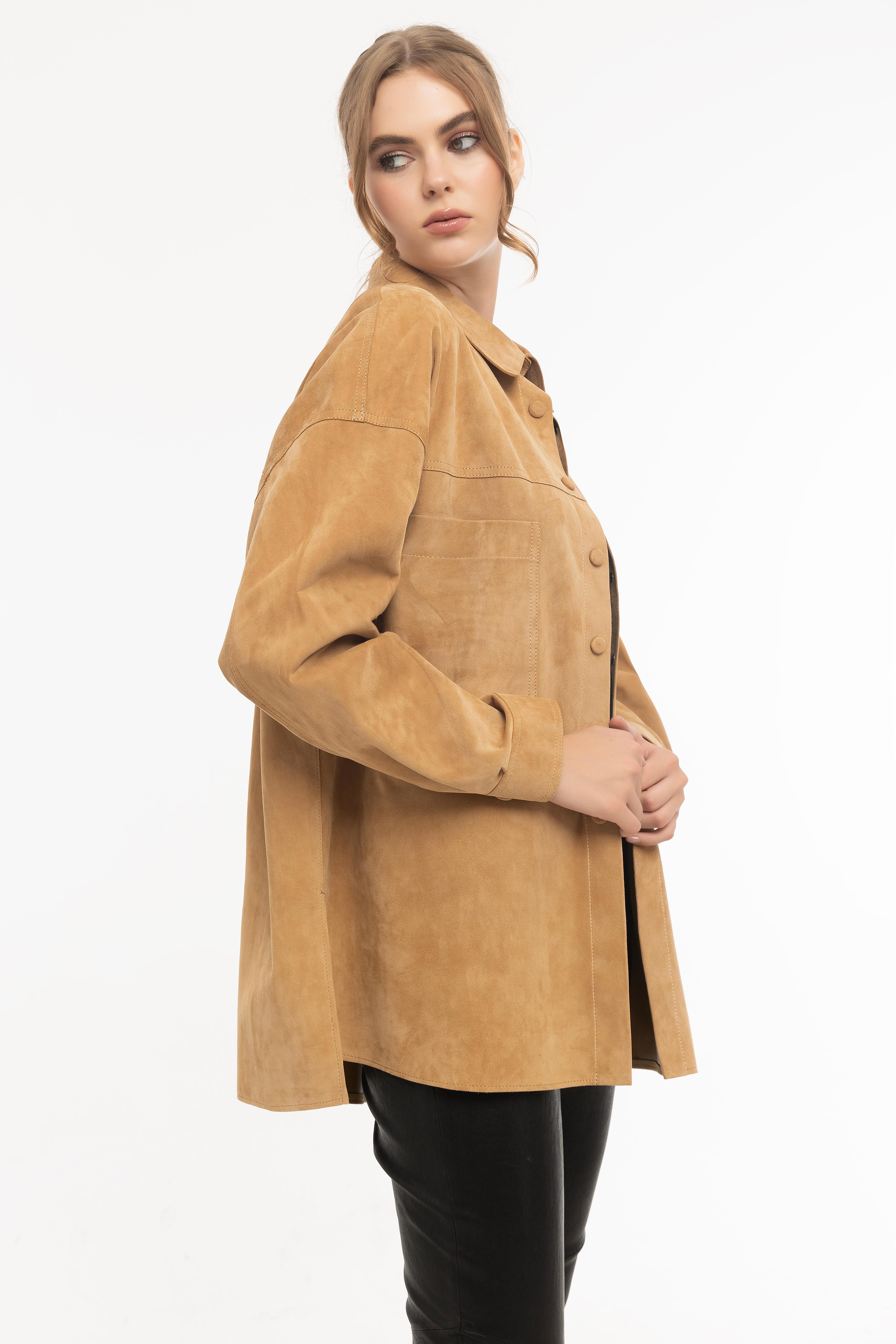 Vicuna Women's Suede Jacket