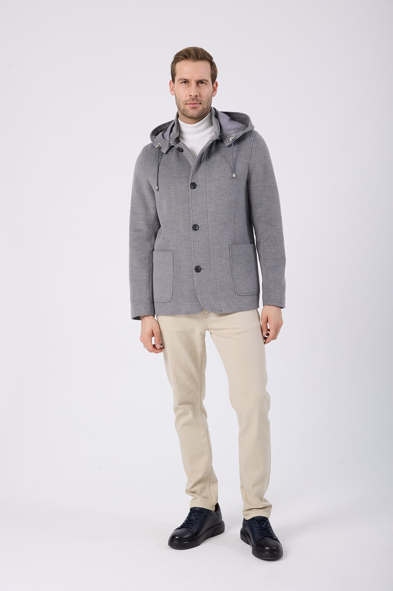 Vicuna Men's Fabric Jacket