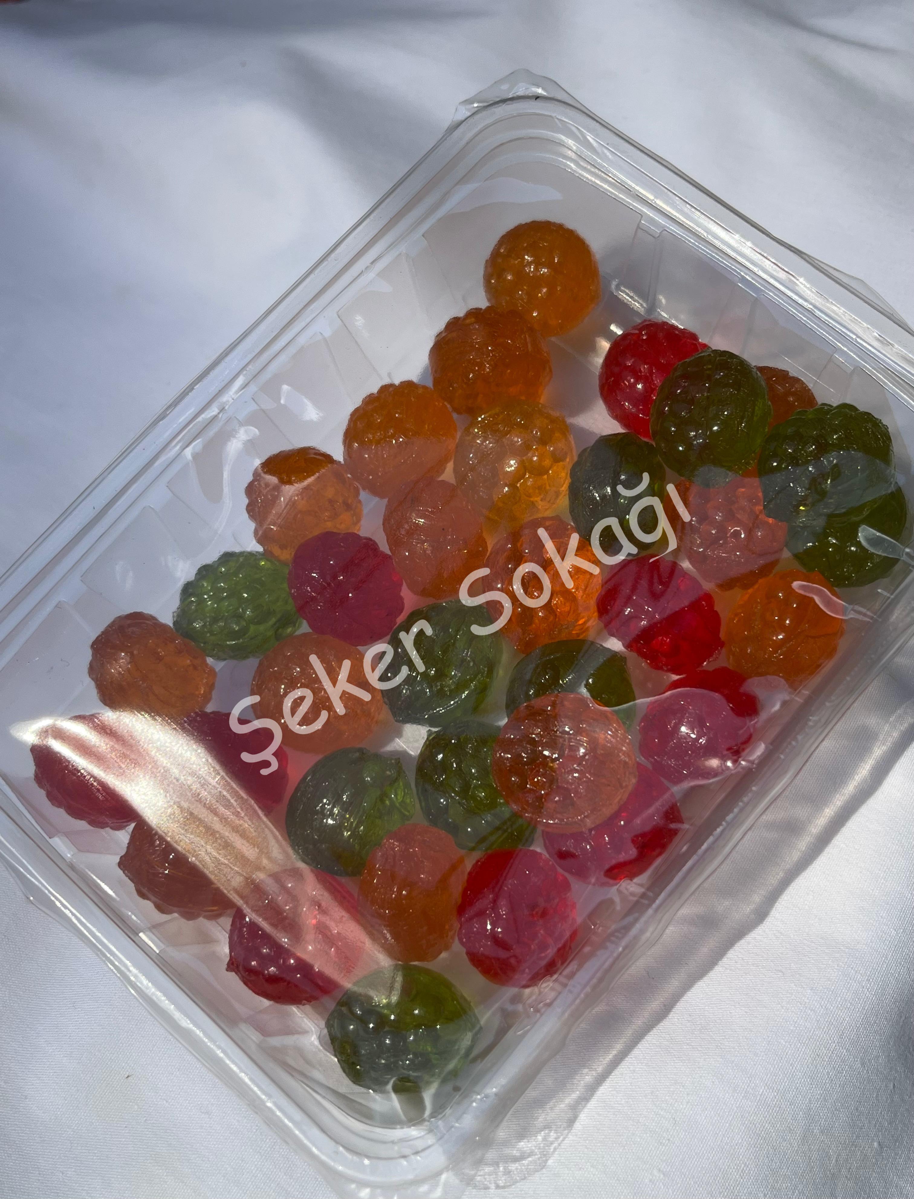 200gr Karışık Meyve Aromalı Bonbon Şeker