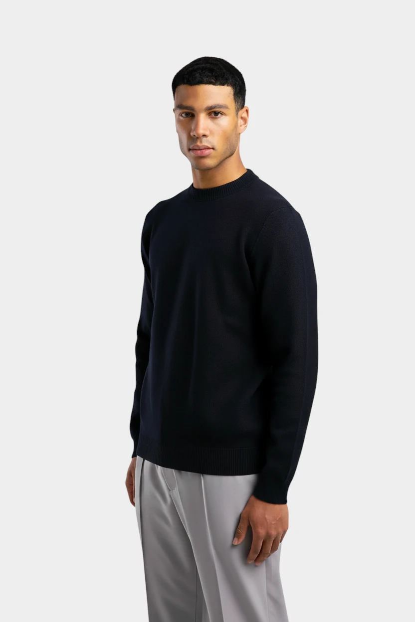 YÜN KAZAK LACİVERT