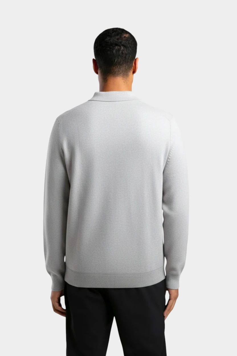 YÜN POLO KAZAK GRİ