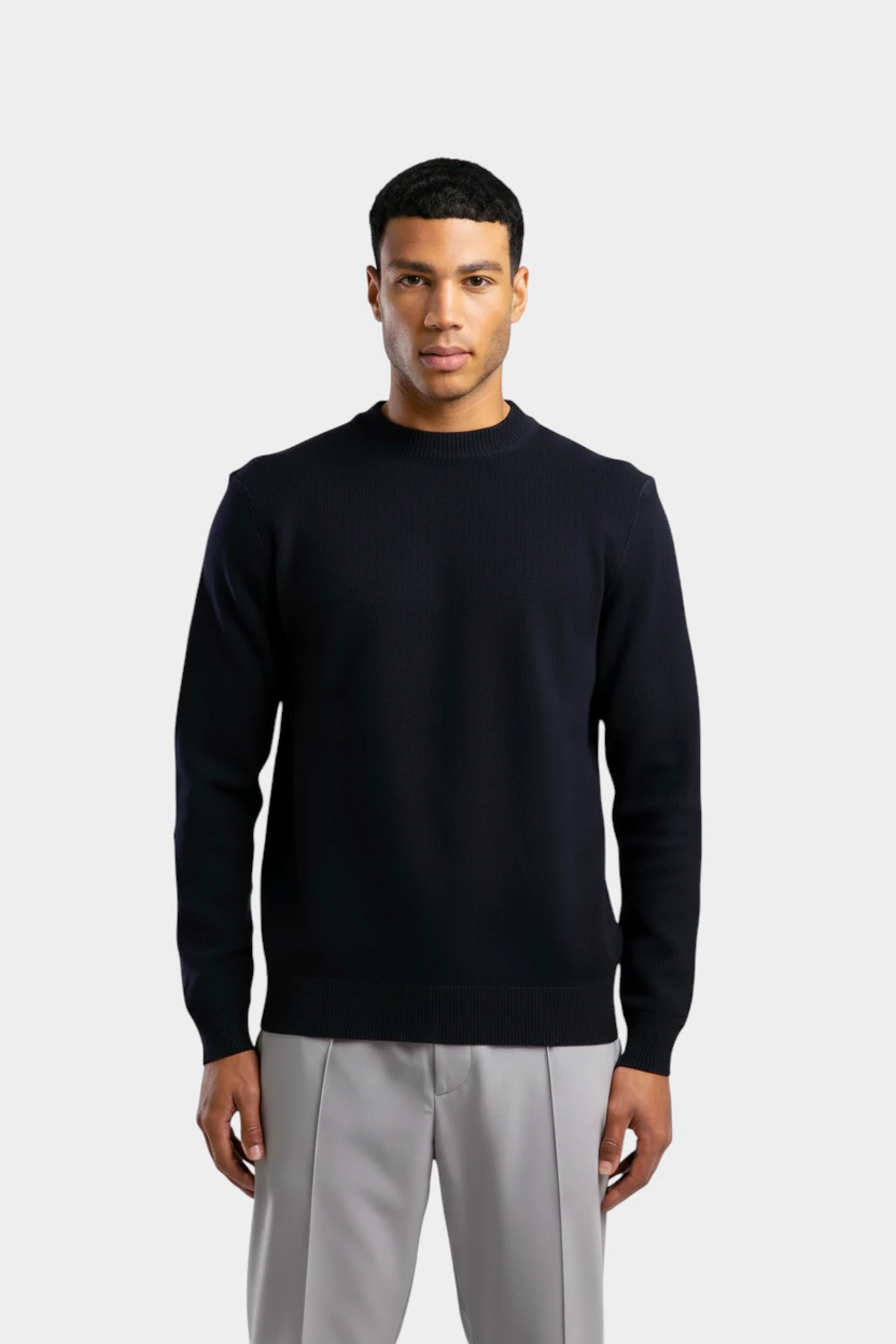 YÜN KAZAK LACİVERT