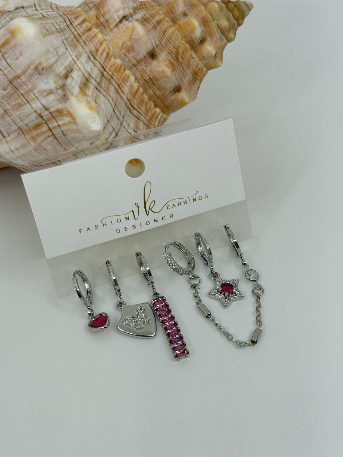 Vip 6 lı set küpe