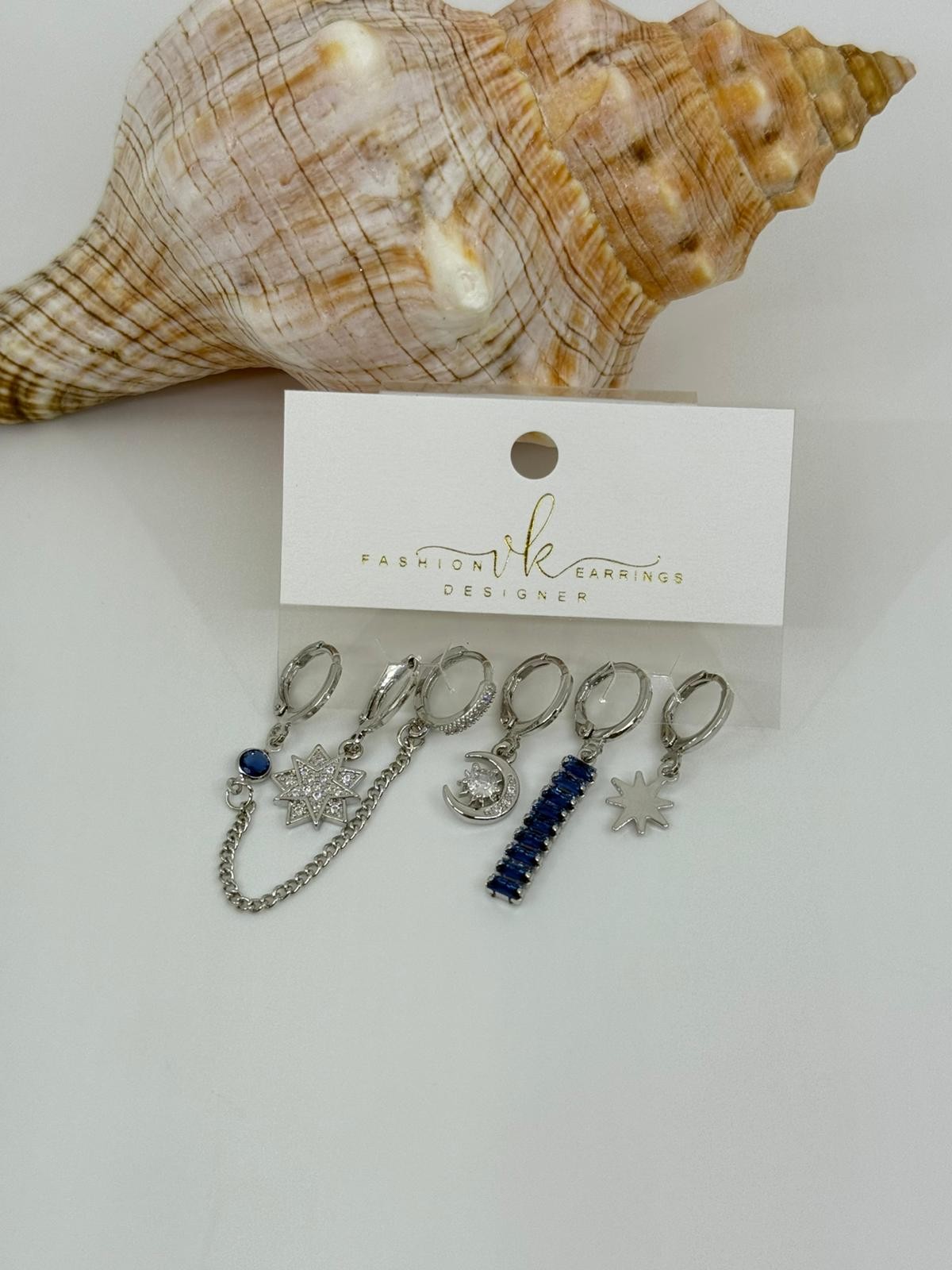 Vip 6 lı set küpe