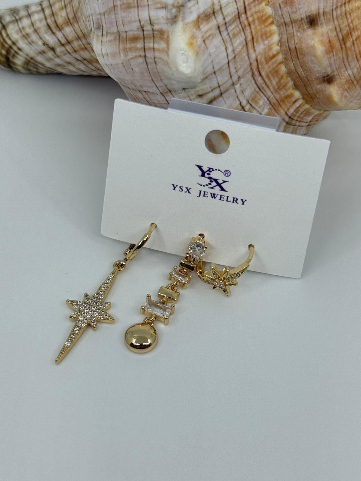 Ysx 3 lü vip küpe